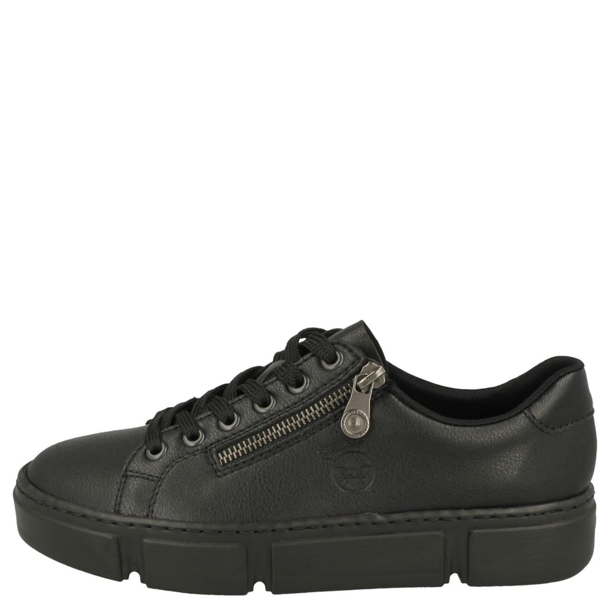 RIEKER Bateliai - NENAUDOJAMA moterims, Juoda, SHOES 3