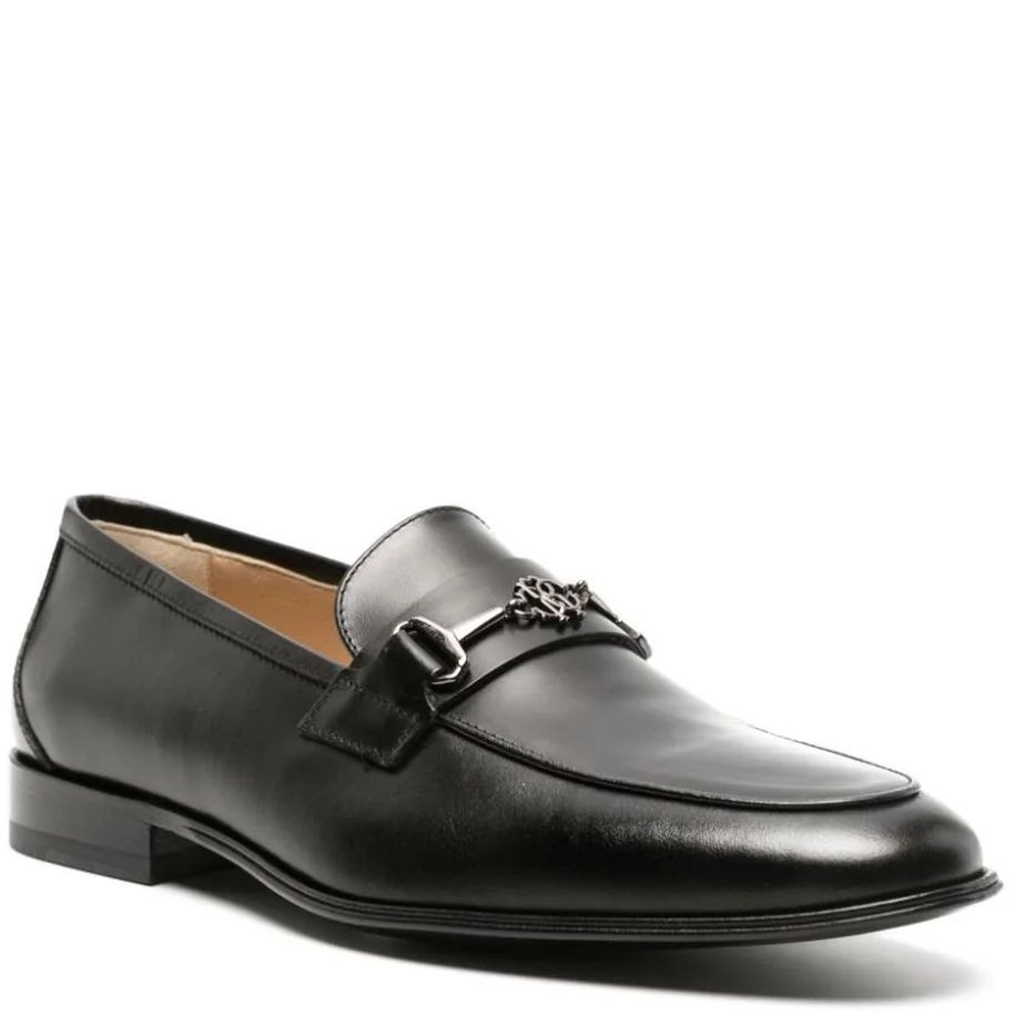 ROBERTO CAVALLI Loaferiai vyrams, Juoda, Loafers 1