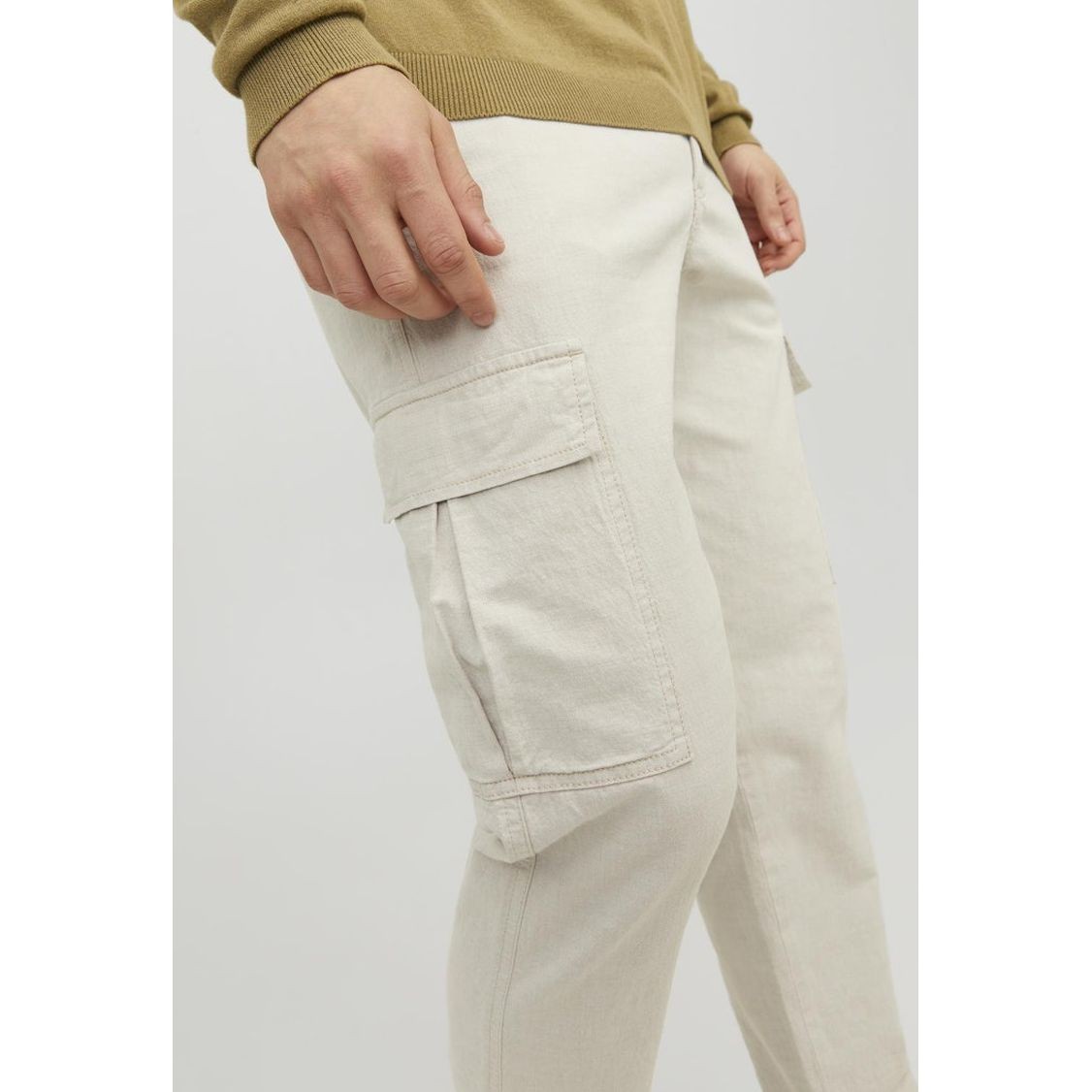JACK & JONES Kelnės vyrams, Balta, JPSTACE JJAYDEN 7