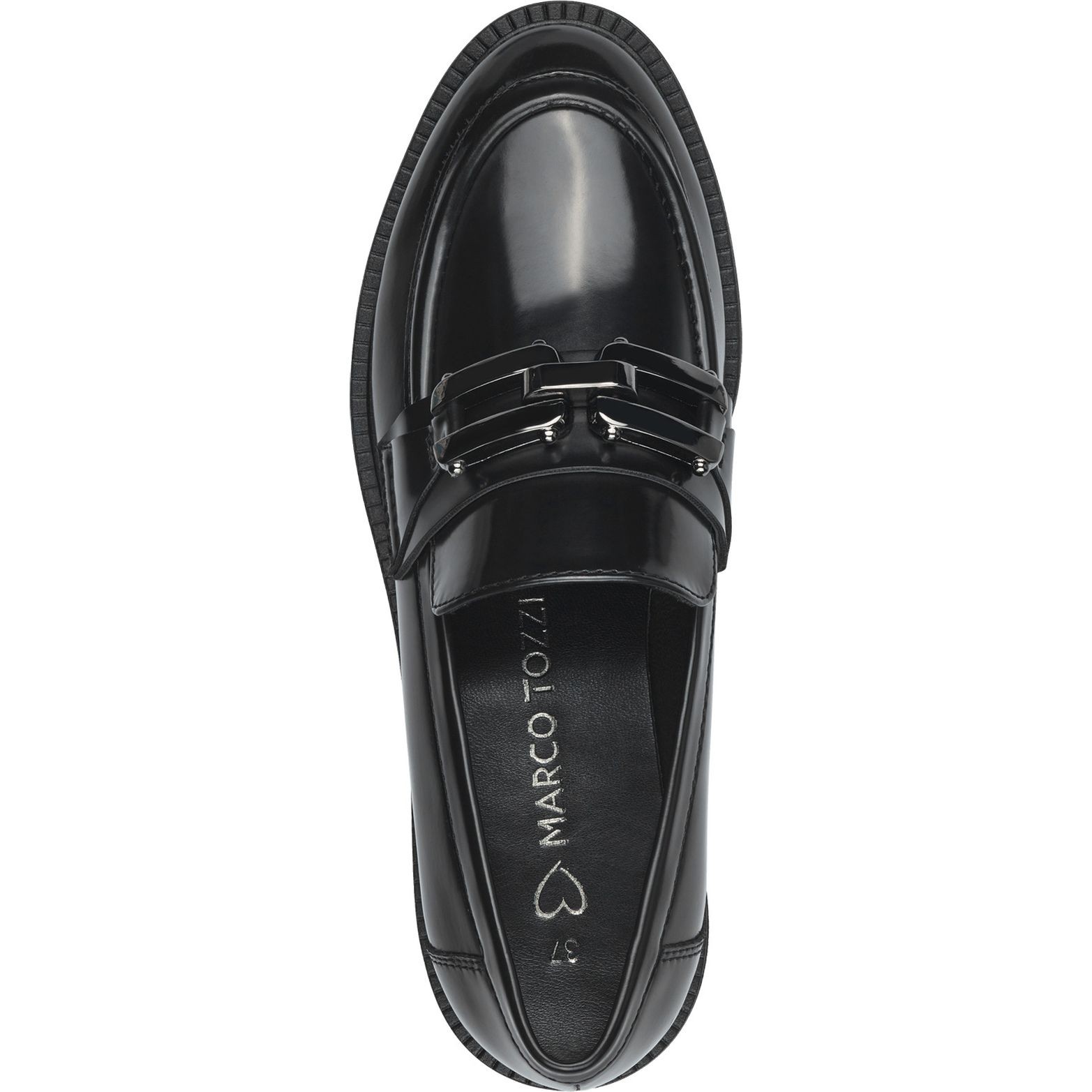 MARCO TOZZI Loaferiai moterims, Juoda, Loafers, wen24313-43-011 4