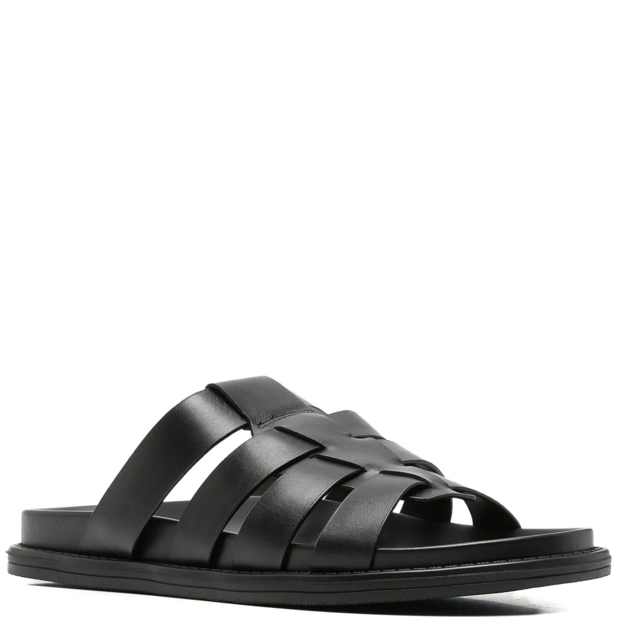 ALBERTO GOZZI Šlepetės vyrams, Juoda, Slippers 1