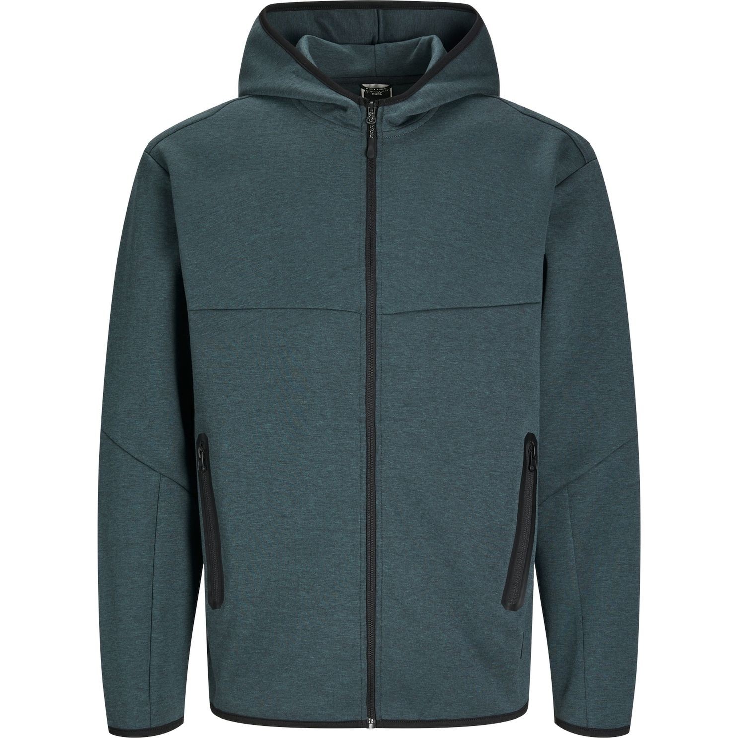 JACK & JONES Lengva striukė vyrams, Mėlyna, Fusion sweat zip hood 1