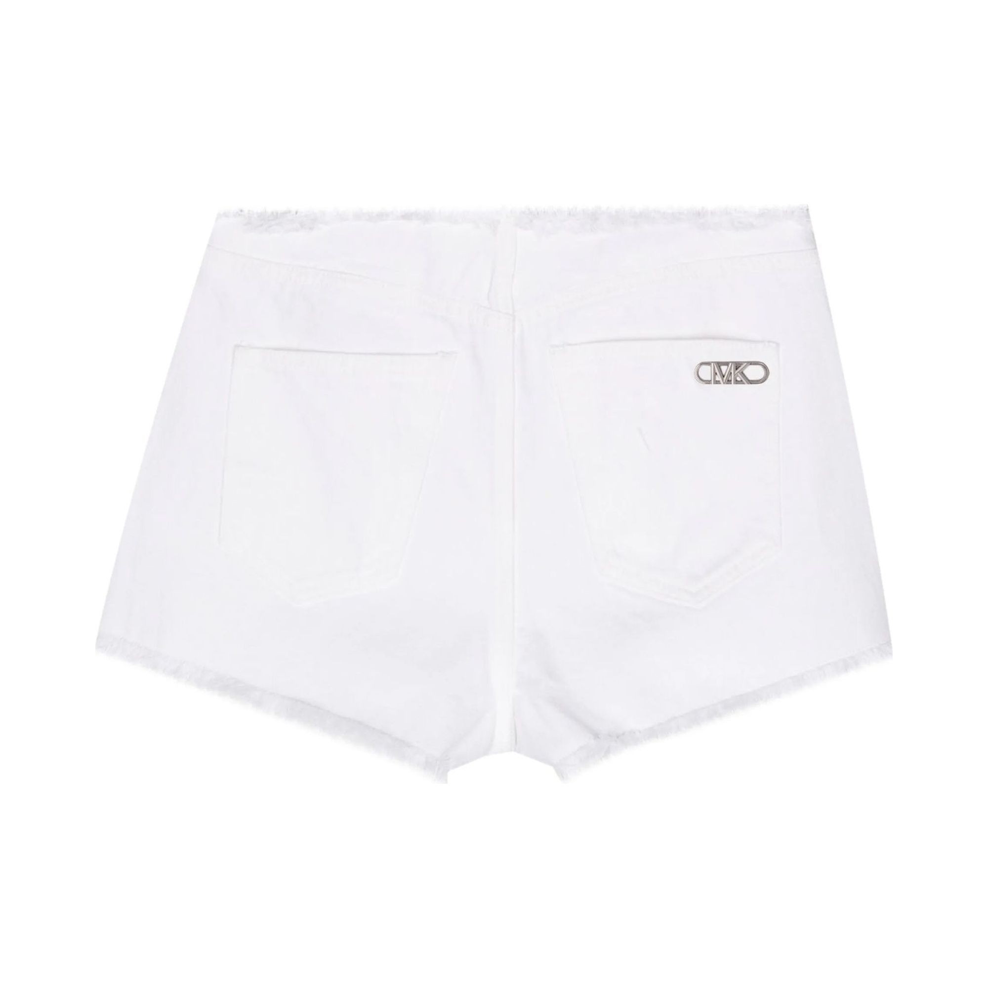 MICHAEL KORS Šortai moterims, Balta, Frayed wb cutoff short 2
