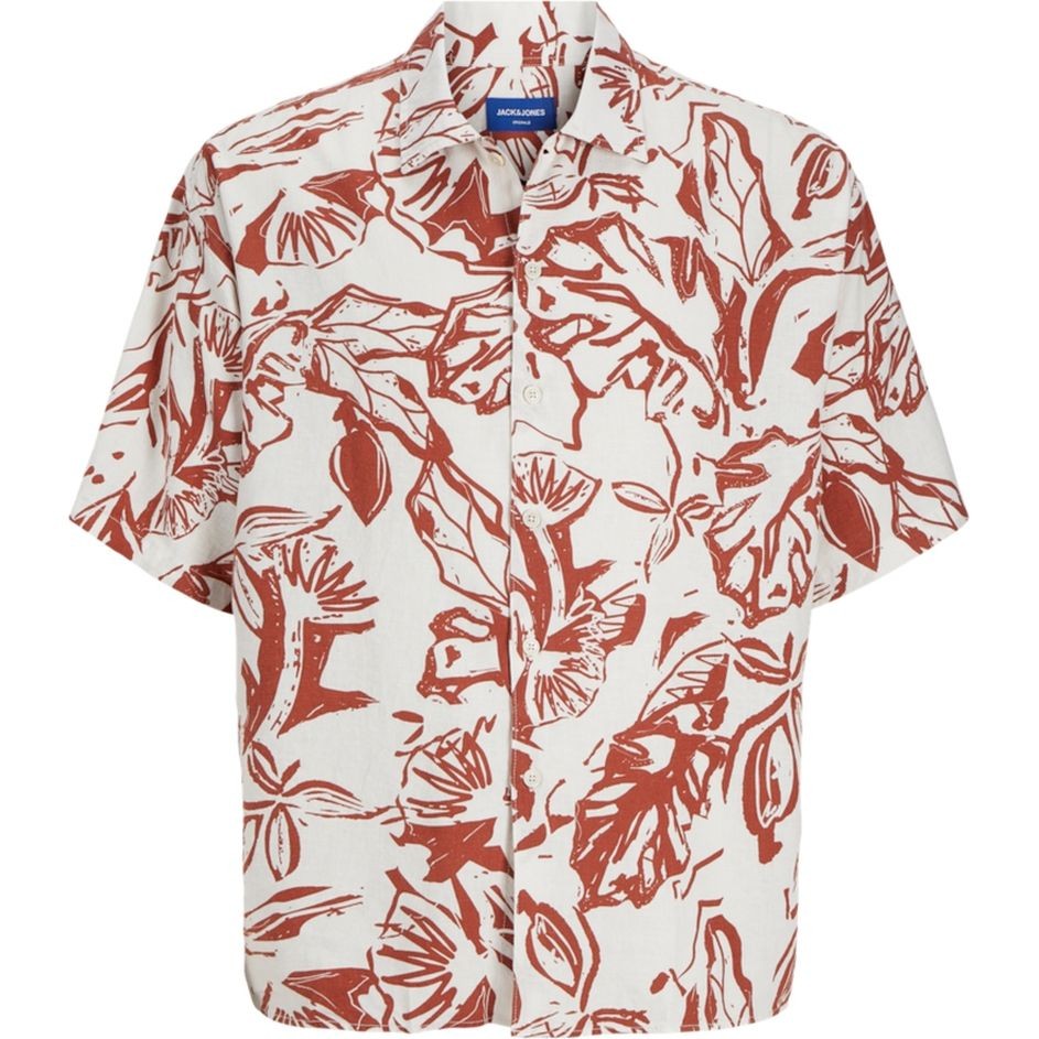 JACK & JONES Marškiniai trump. rankovėmis vyrams, Marga, Paros oversized shirt