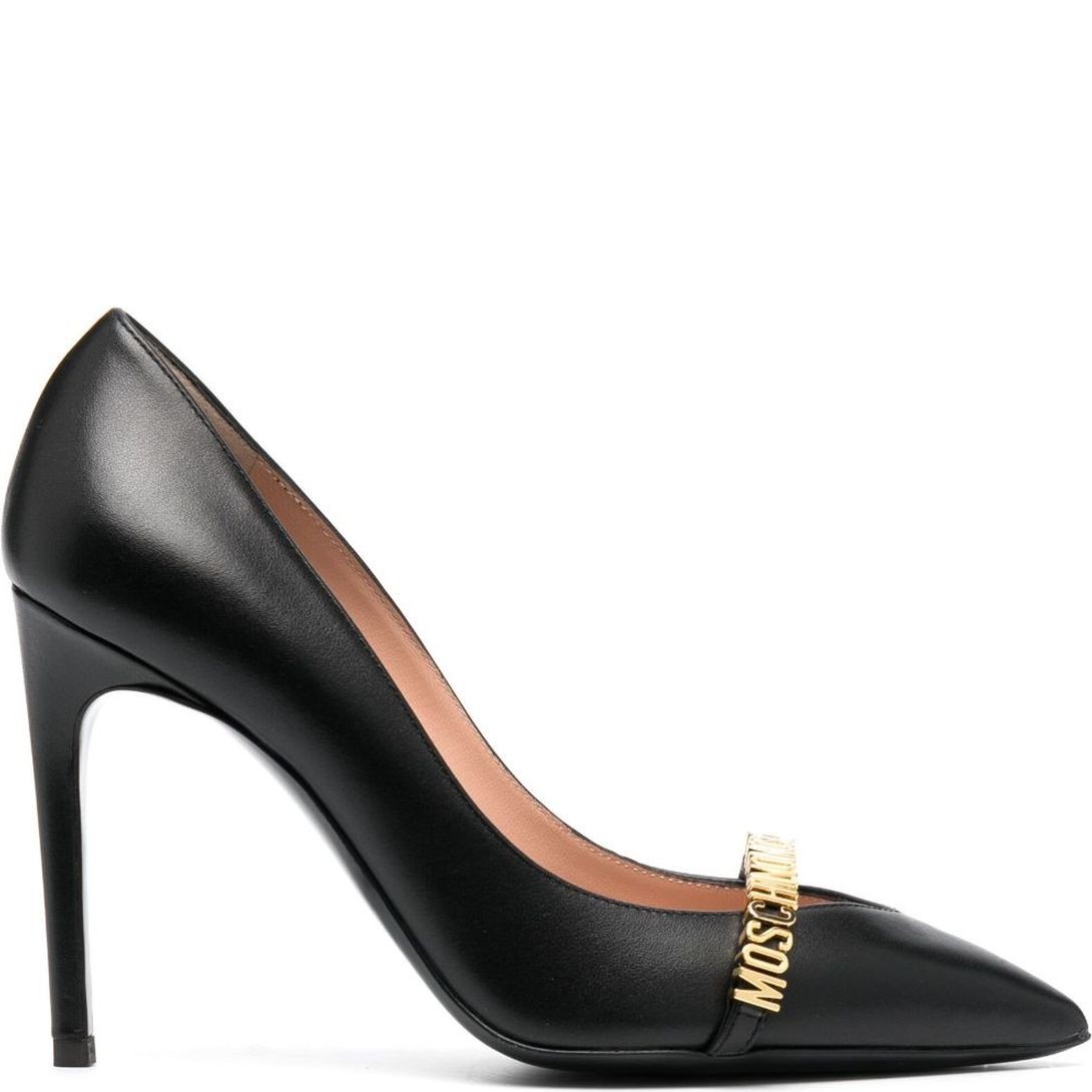MOSCHINO Aukštakulniai moterims, Juoda, Pumps 1