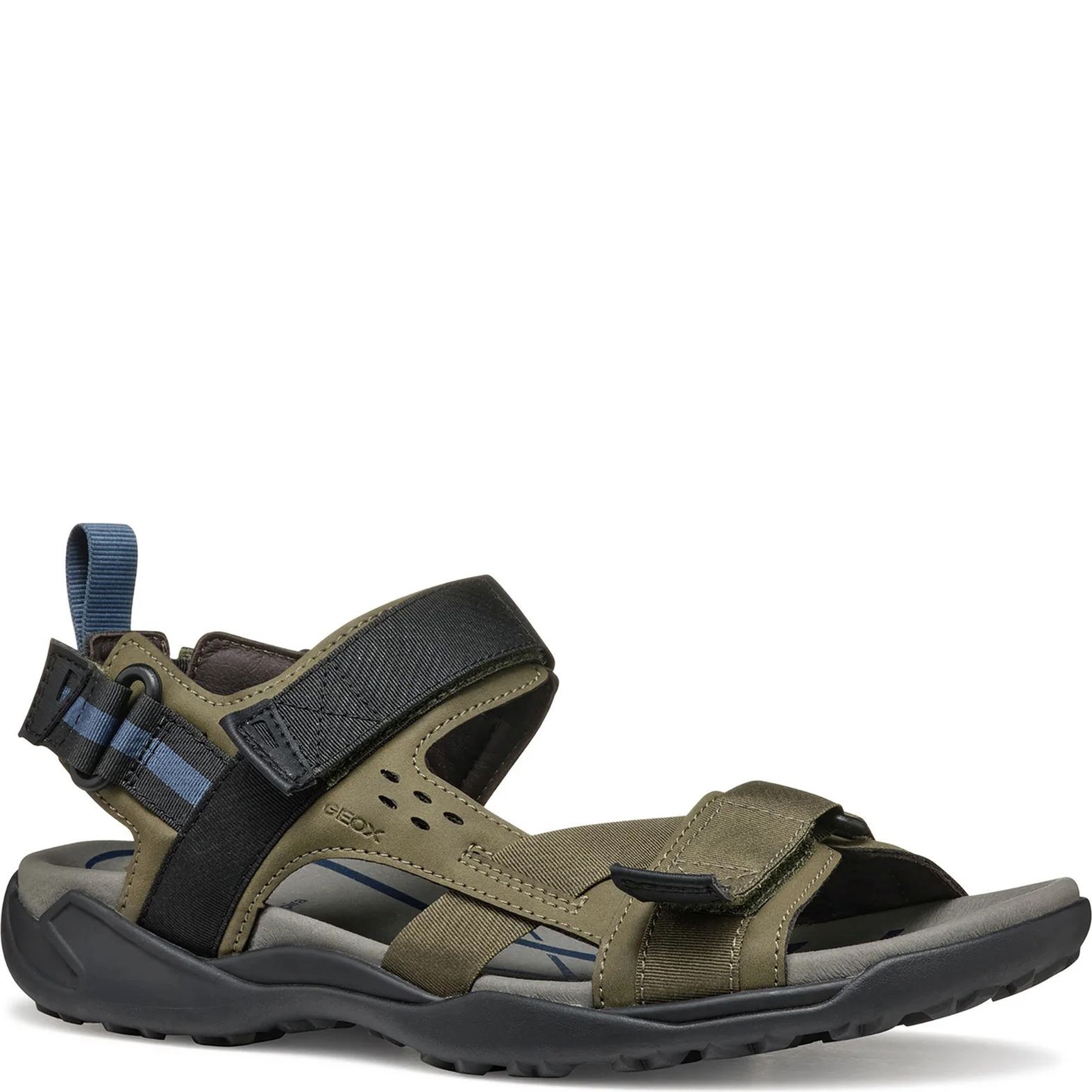 GEOX Basutės vyrams, Žalia, Terreno grip sandals 1