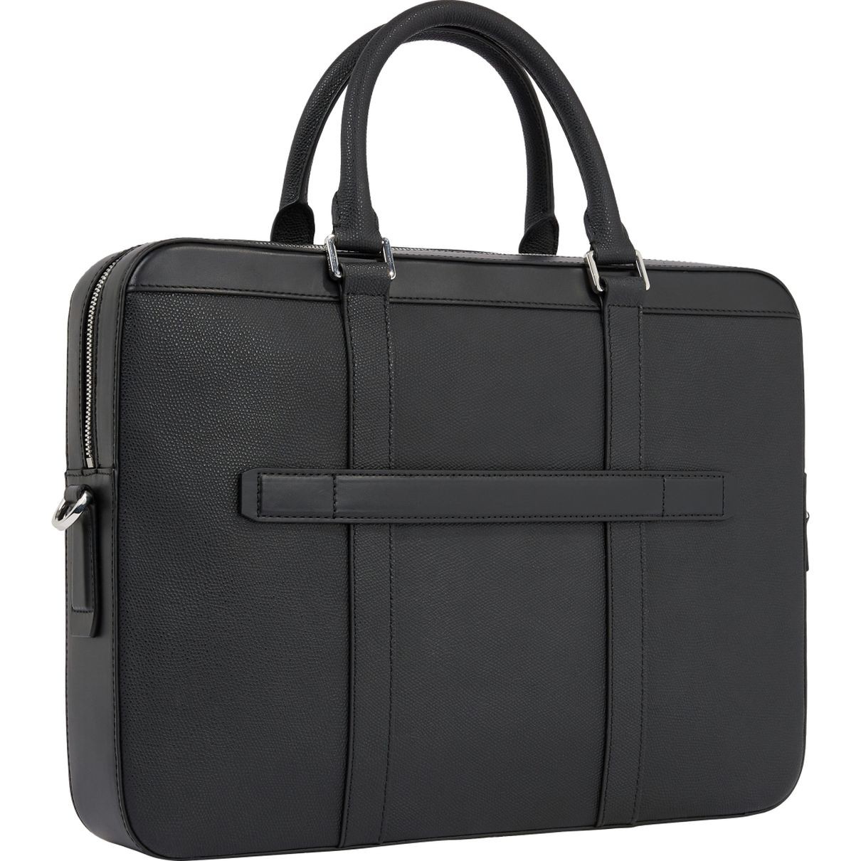 TOMMY HILFIGER Dėklas kompiuteriui vyrams, Juoda, Structured laptop bag 2