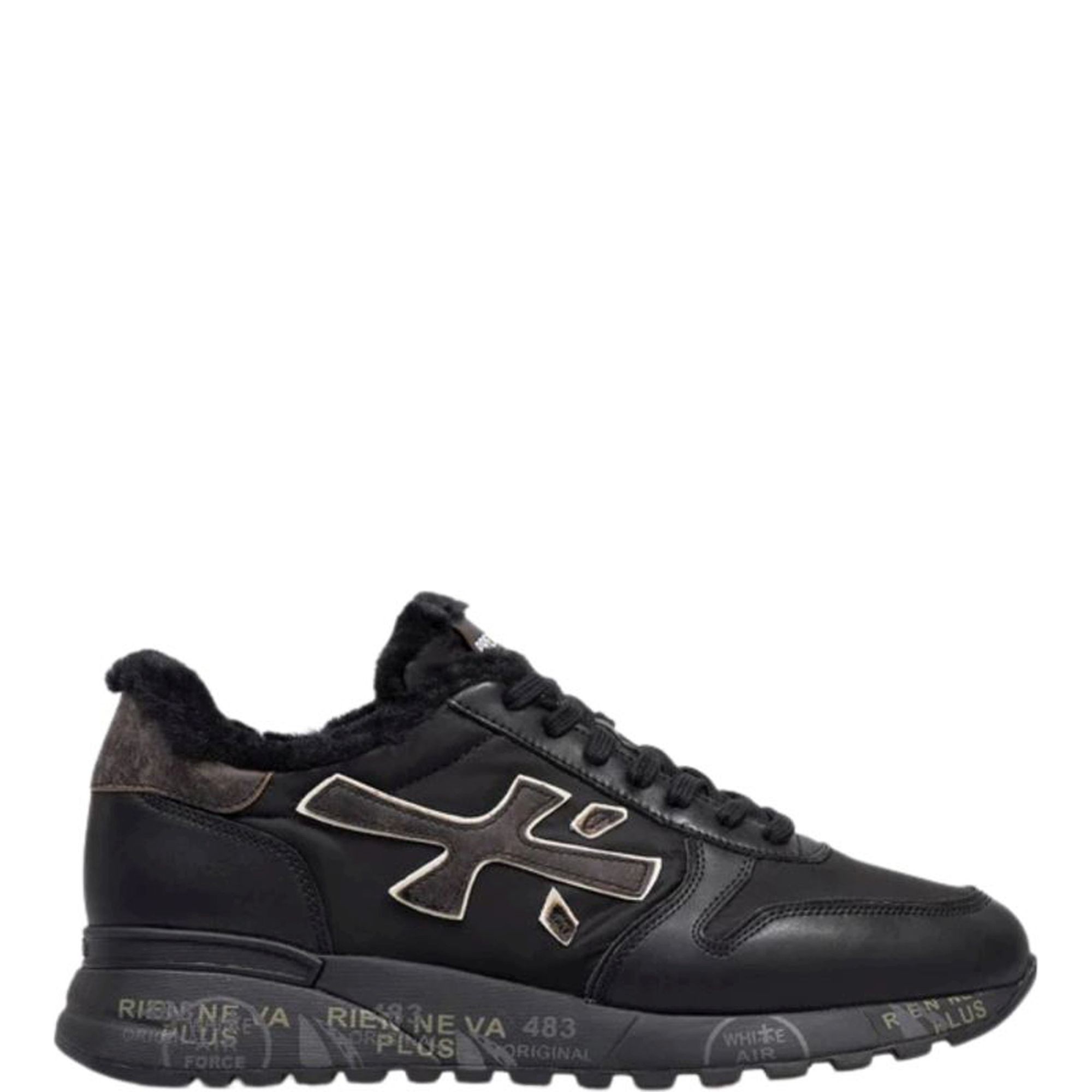 PREMIATA Laisvalaikio bateliai vyrams, Juoda, Sneakers