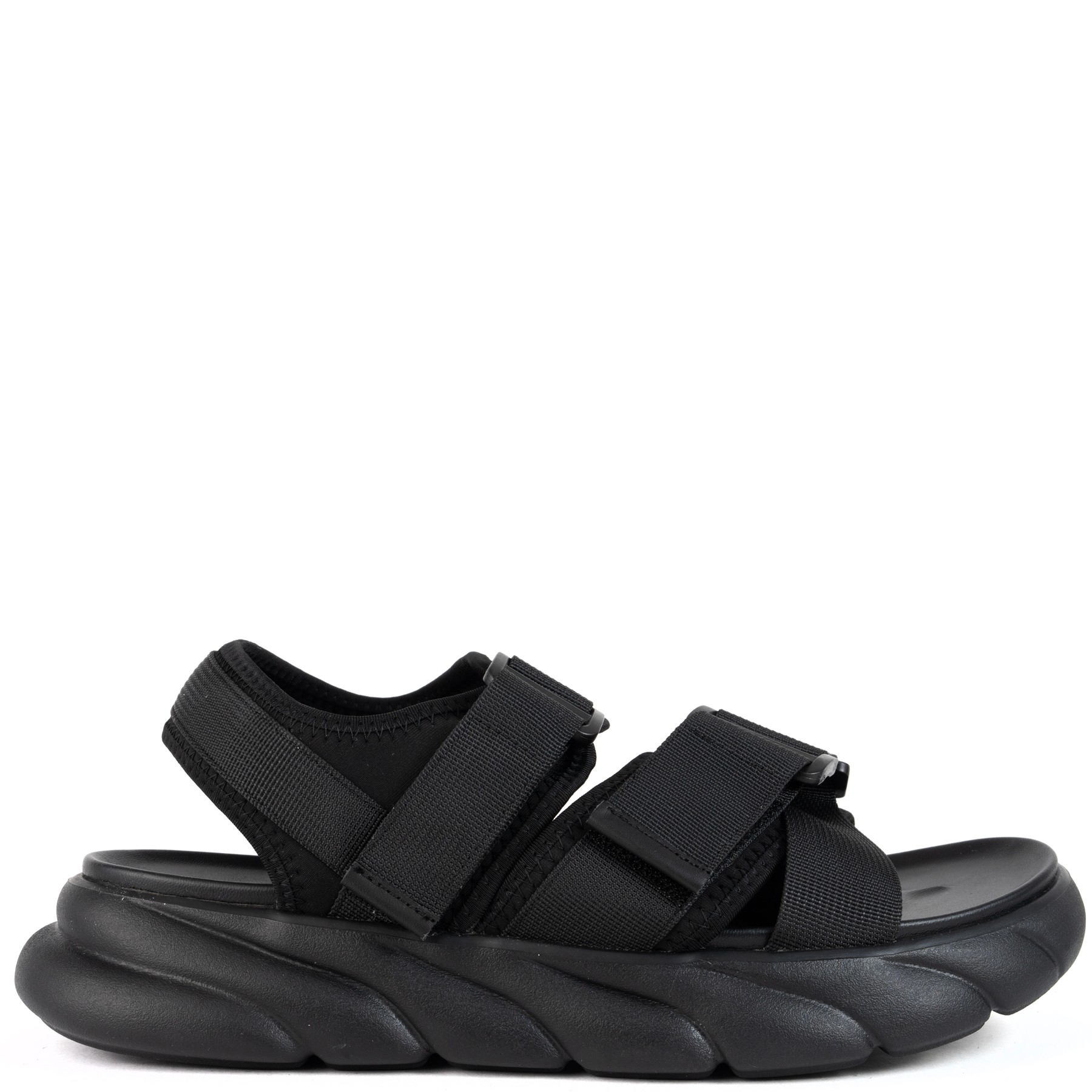 LA CONTE Basutės vyrams, Juoda, Sandals 2