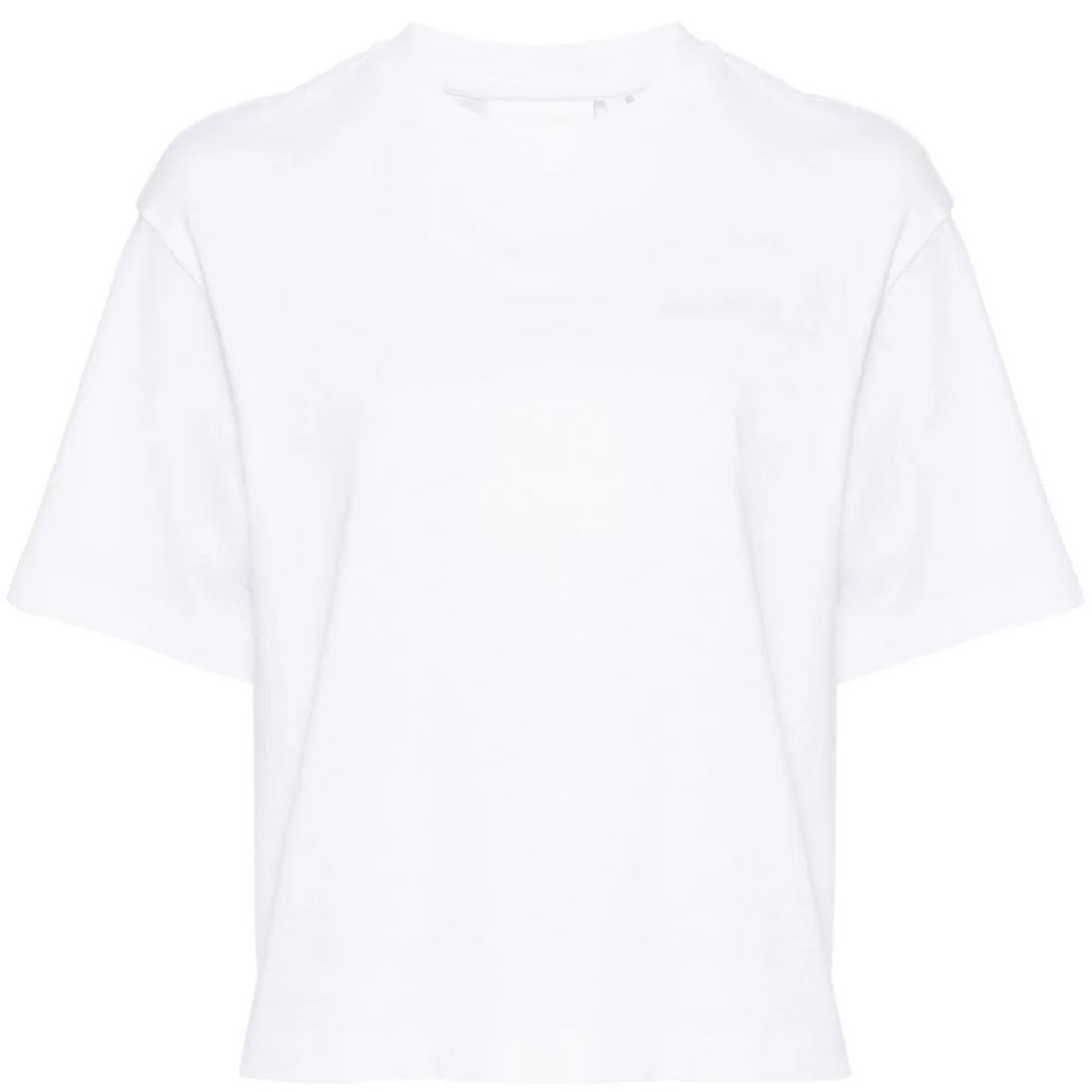 AXEL ARIGATO Marškinėliai trump. rankovėmis moterims, Balta, Float oversized t-shirt 1