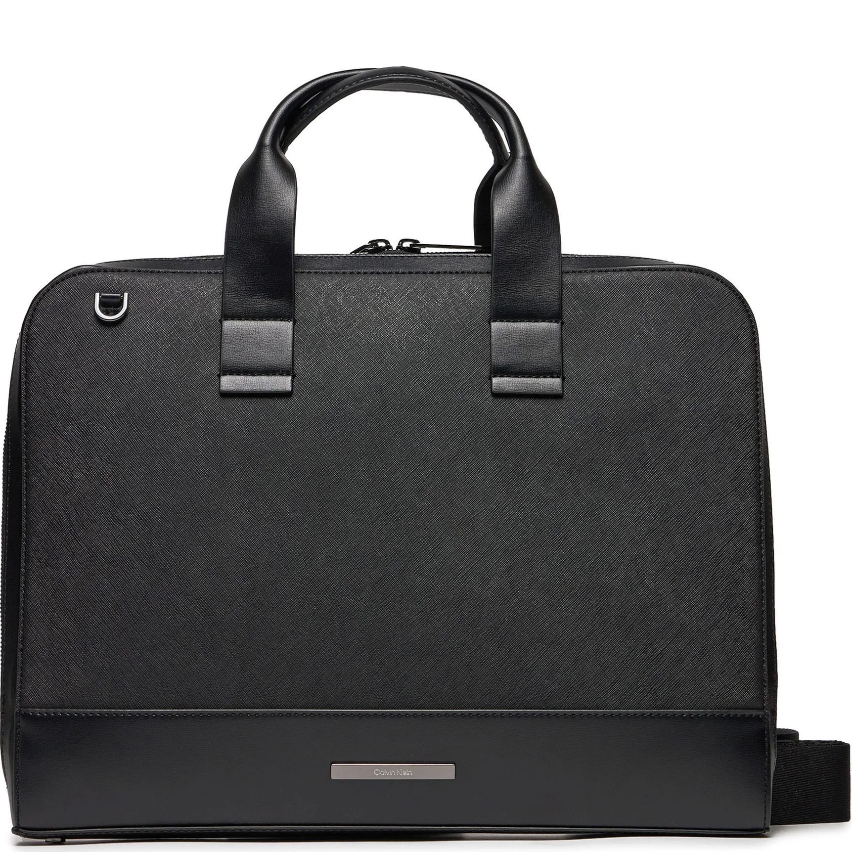 CALVIN KLEIN Dėklas kompiuteriui vyrams, Juoda, Modern bar slim laptop bag 1