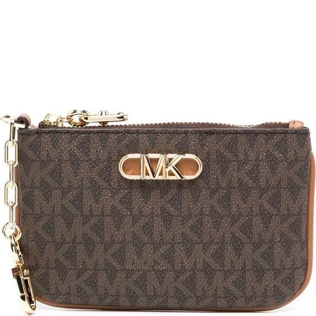 MICHAEL KORS Piniginė moterims, Ruda, SM key card holder 1