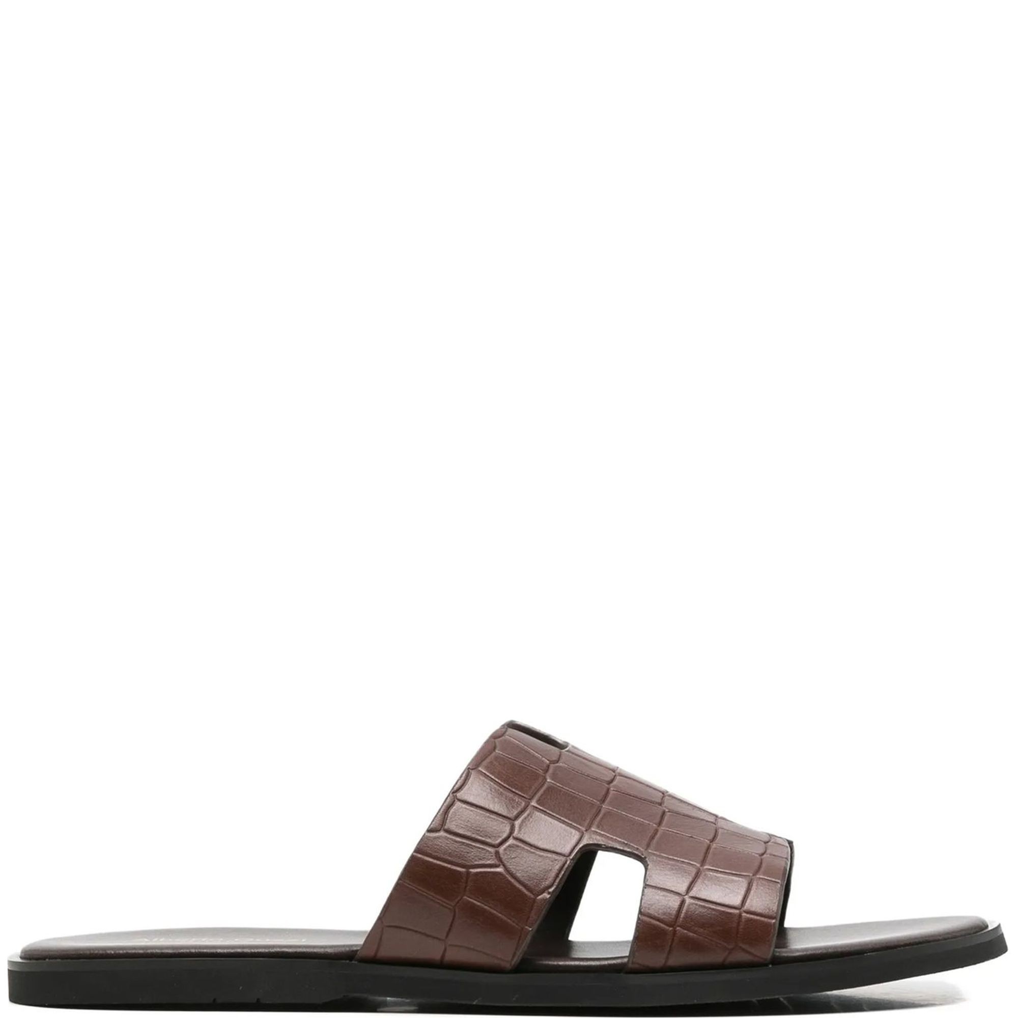 ALBERTO GOZZI Šlepetės vyrams, Ruda, Slippers 2