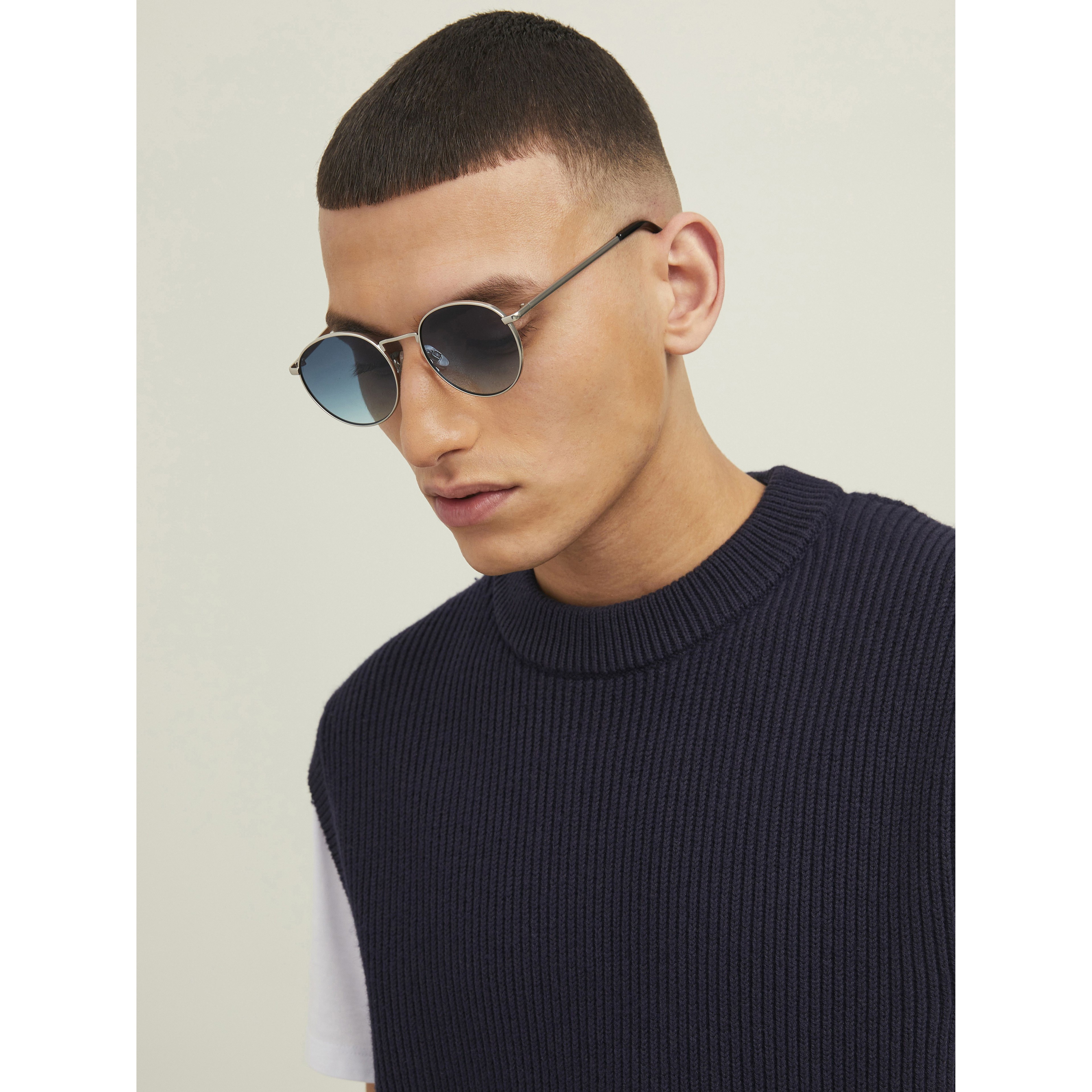 JACK & JONES Akiniai nuo saulės vyrams, Sidabrinė, Jacryder sunglasses 4