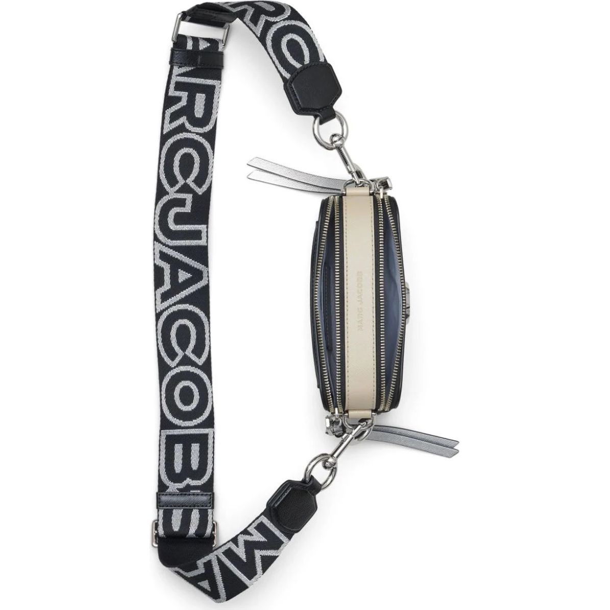 MARC JACOBS Rankinė per petį moterims, Pilka, The snapshot 4