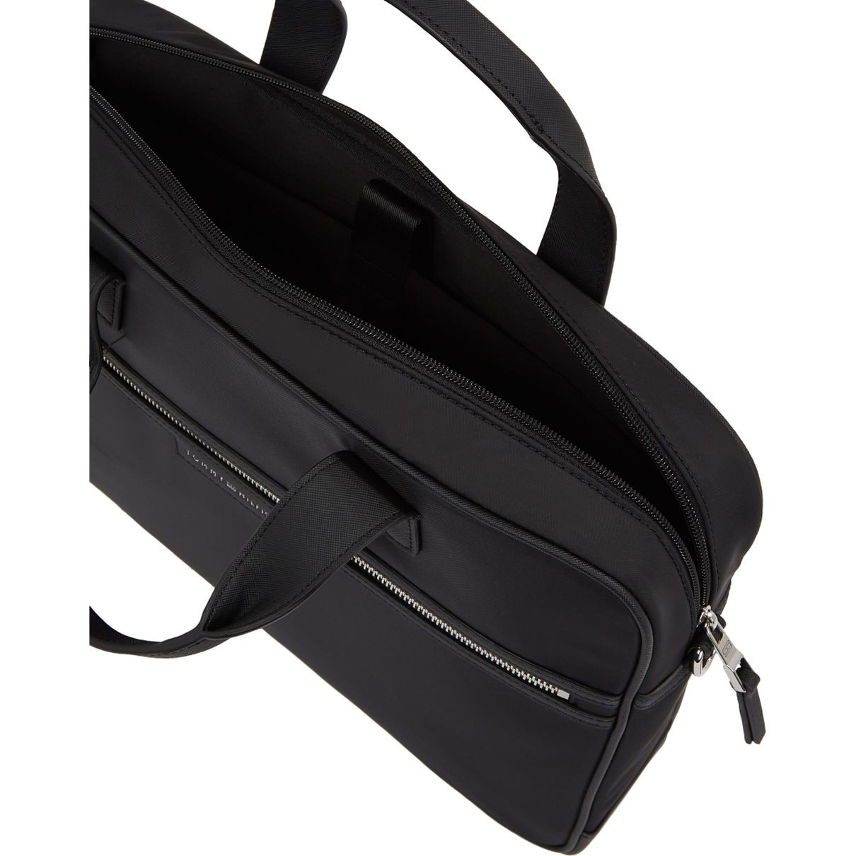 TOMMY HILFIGER Dėklas kompiuteriui vyrams, Juoda, Urban repreve computer bag 3