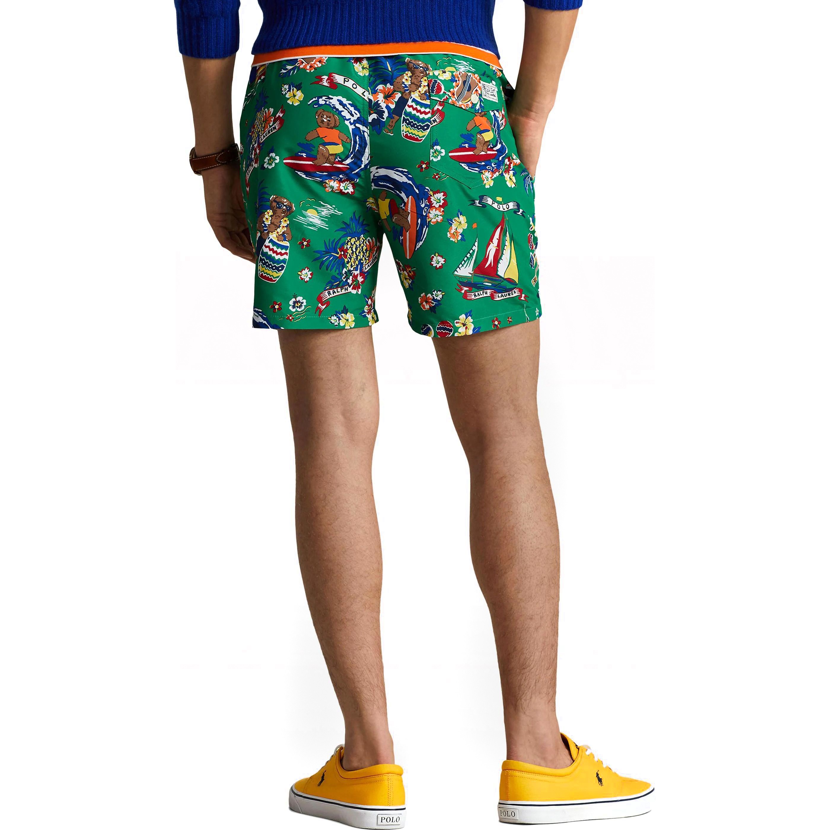POLO RALPH LAUREN Apatinė kostiumėlio dalis vyrams, Marga, Traveler-mid-trunk 3