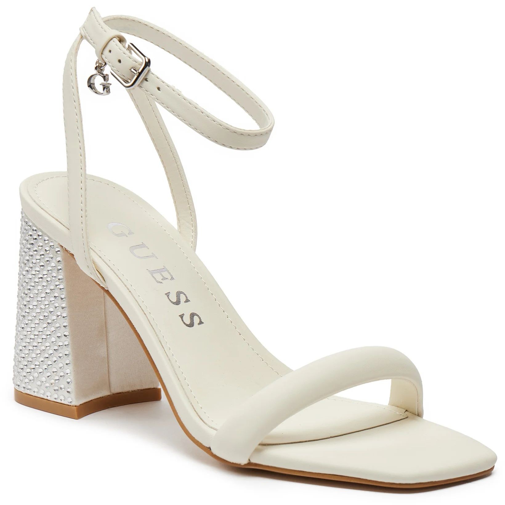GUESS Basutės moterims, Balta, Gelectra Sandals 1