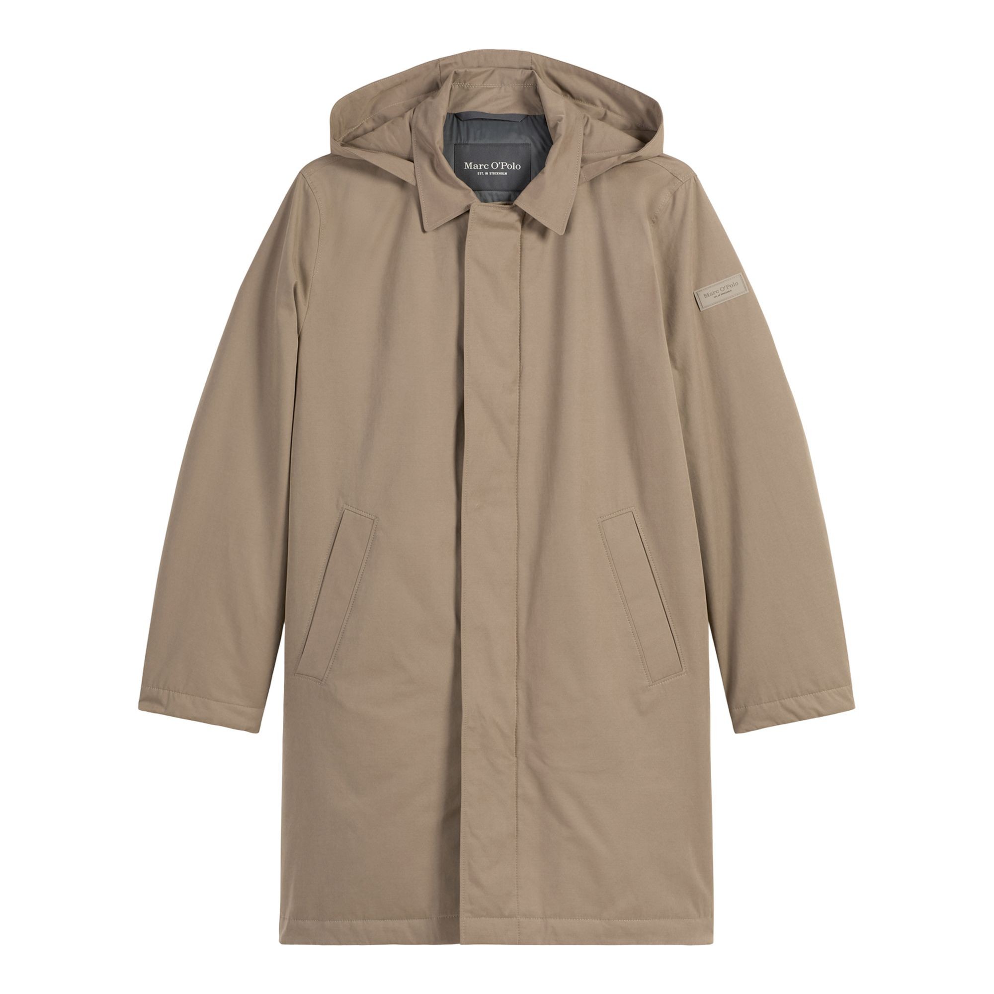 MARC O'POLO Paltas vyrams, Pilka, 620105671002 Coats