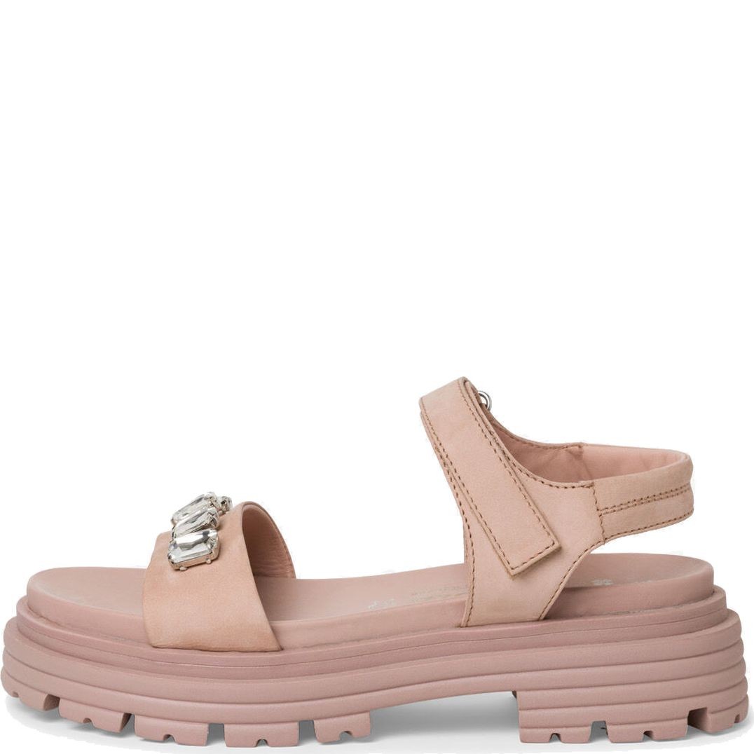 MARCO TOZZI Basutės moterims, Smėlio, SANDALS POP 2