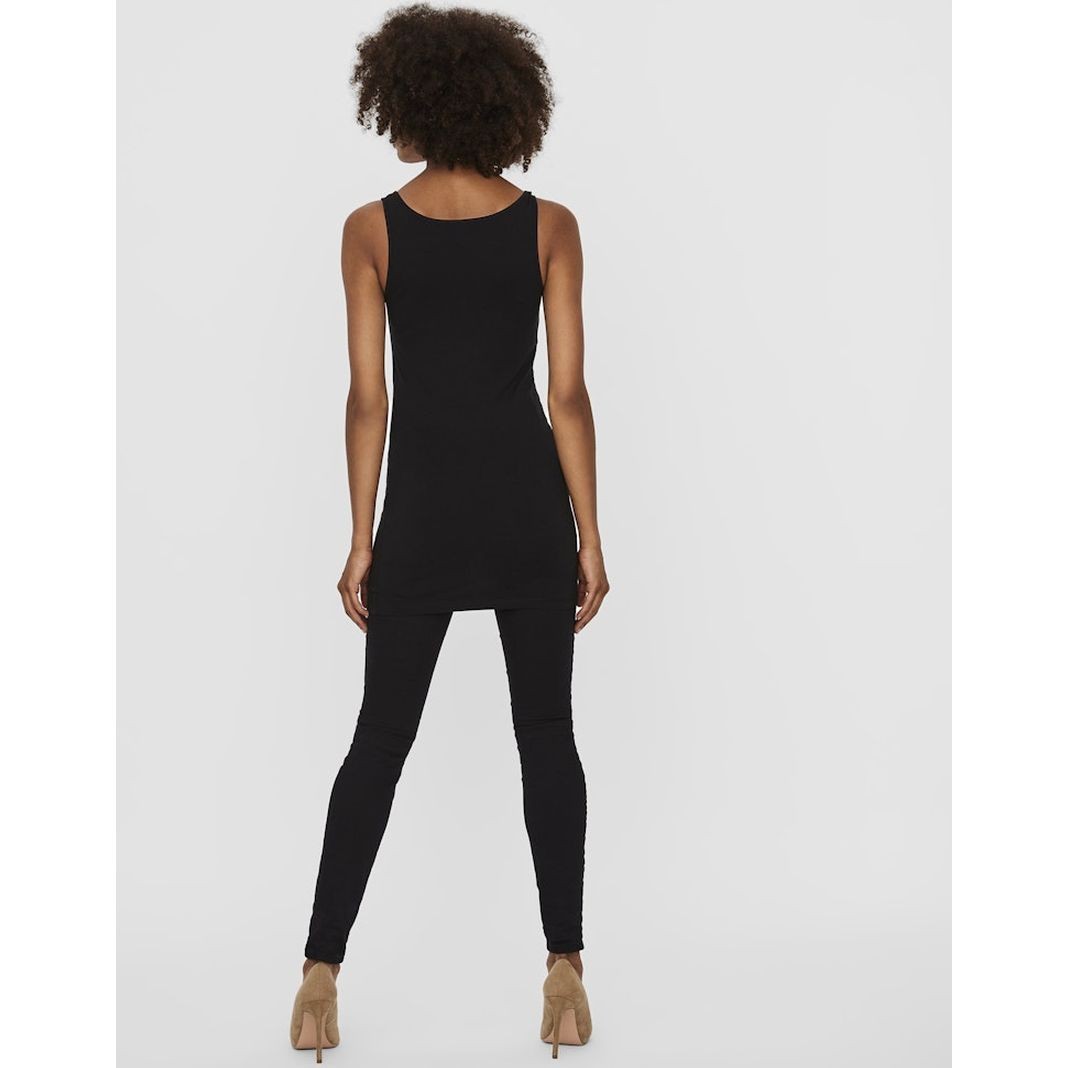 VERO MODA Marškinėliai moterims, Juoda, VMMAXI MY SOFT LONG 3