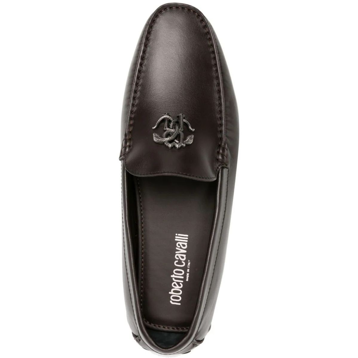 ROBERTO CAVALLI Mokasinai vyrams, Ruda, Moccasins 4