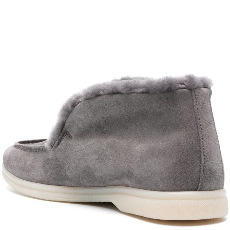 CESARE CASADEI Aulinukai moterims, Pilka, Antilope booties 3