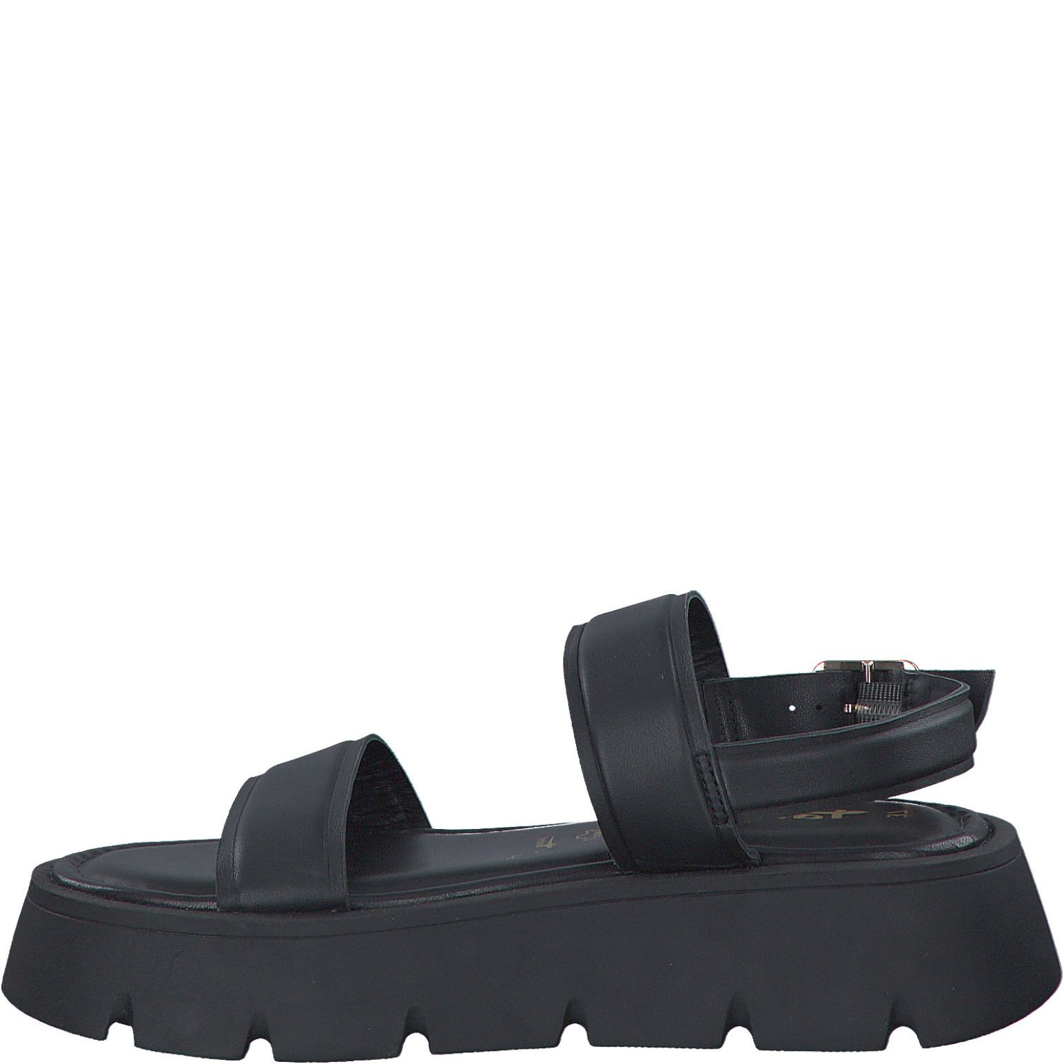 TAMARIS Basutės moterims, Juoda, SANDALS 3