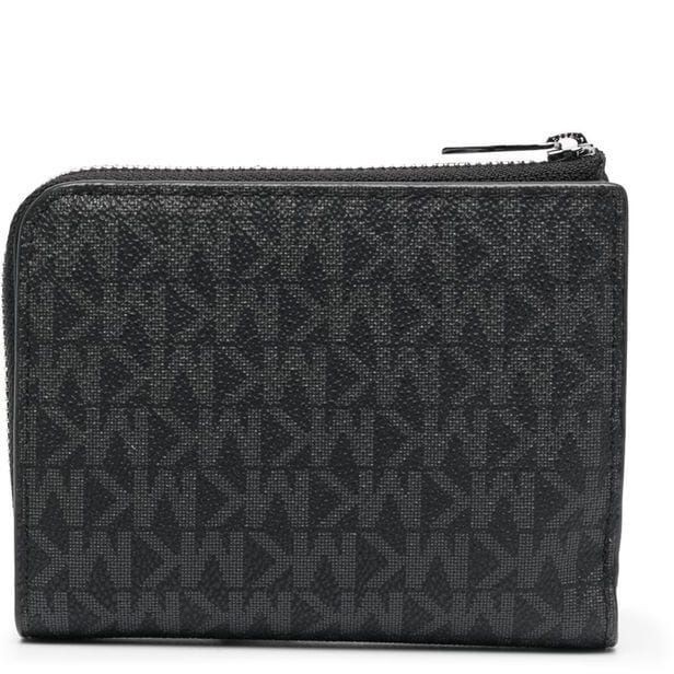 MICHAEL KORS Piniginė vyrams, Juoda, Hudson zip-around wallet  2