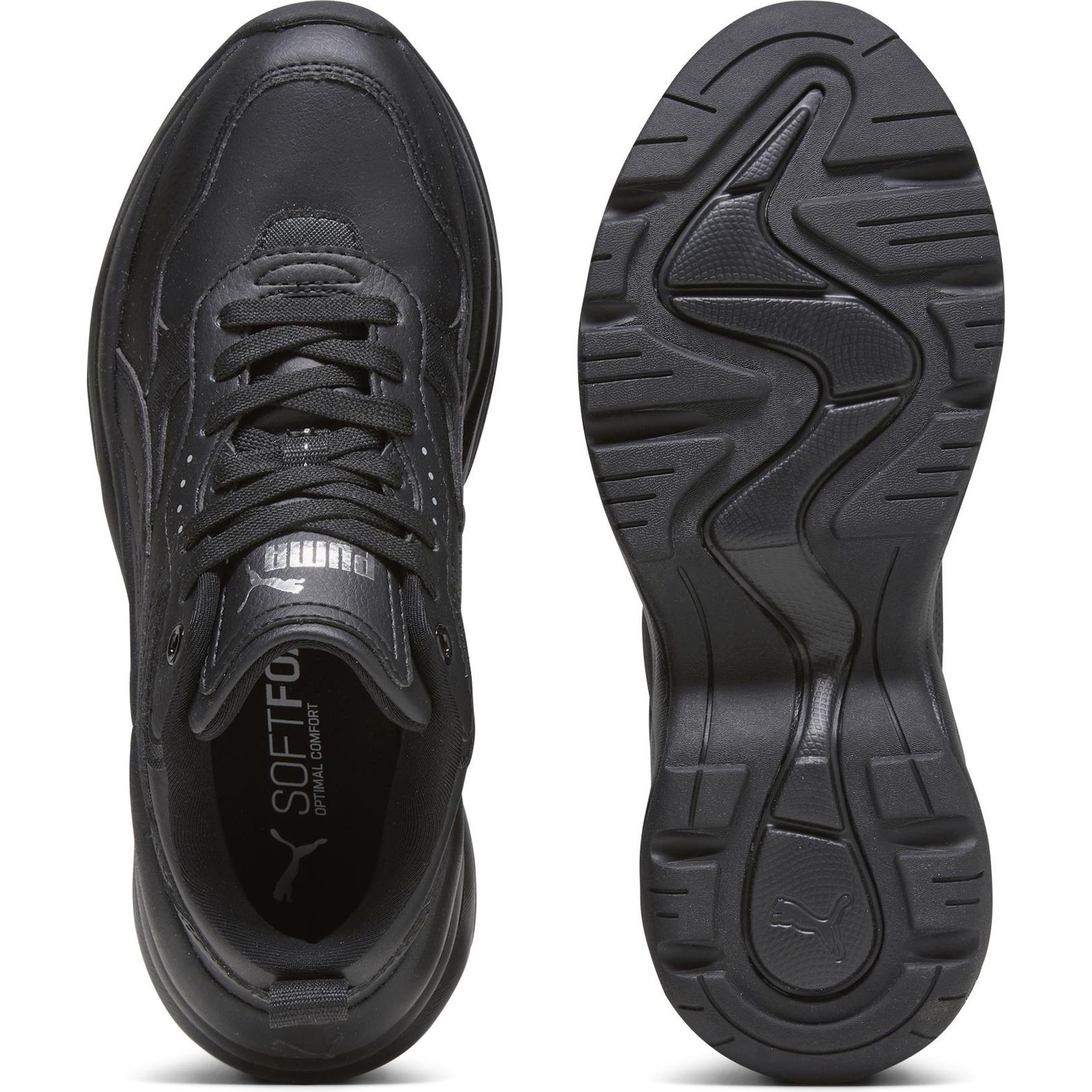 PUMA Laisvalaikio bateliai moterims, Juoda, Cilia Wedge leisure 3