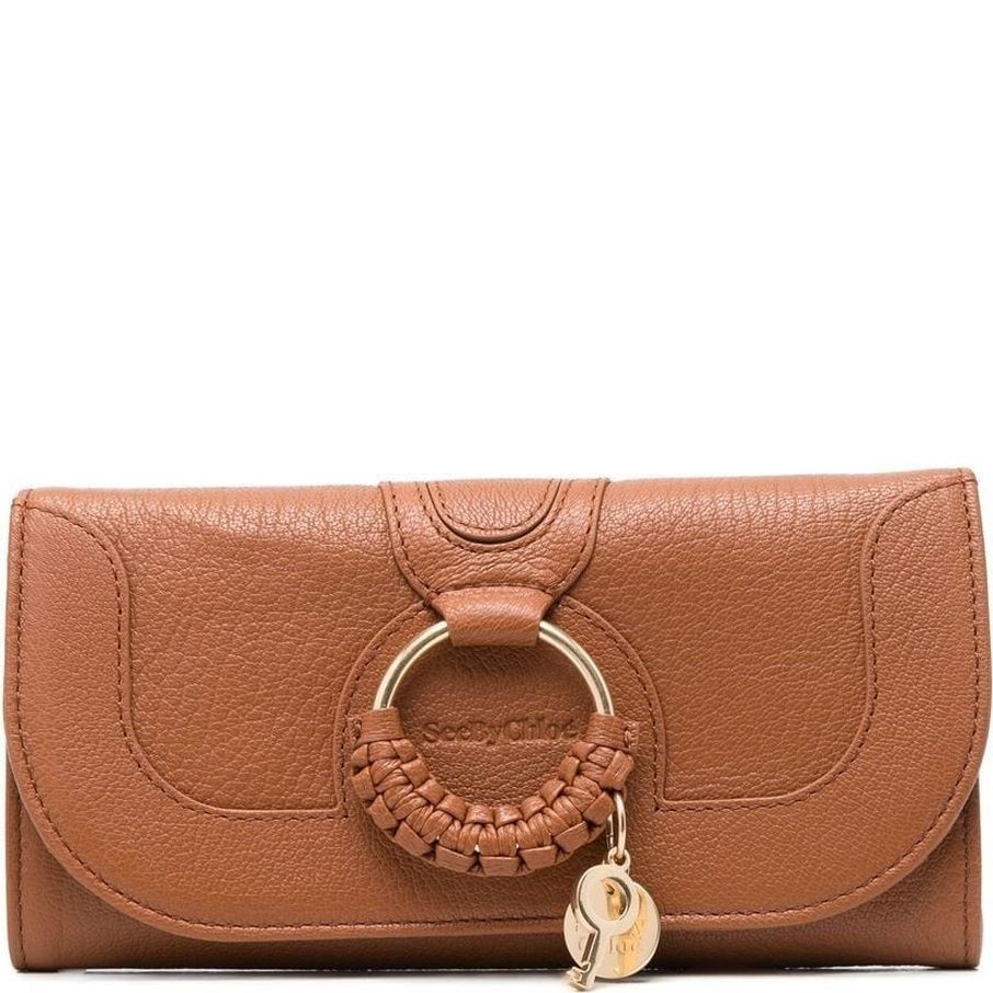 SEE BY CHLOE Piniginė moterims, Ruda, Hana sbc long portefeuill 1