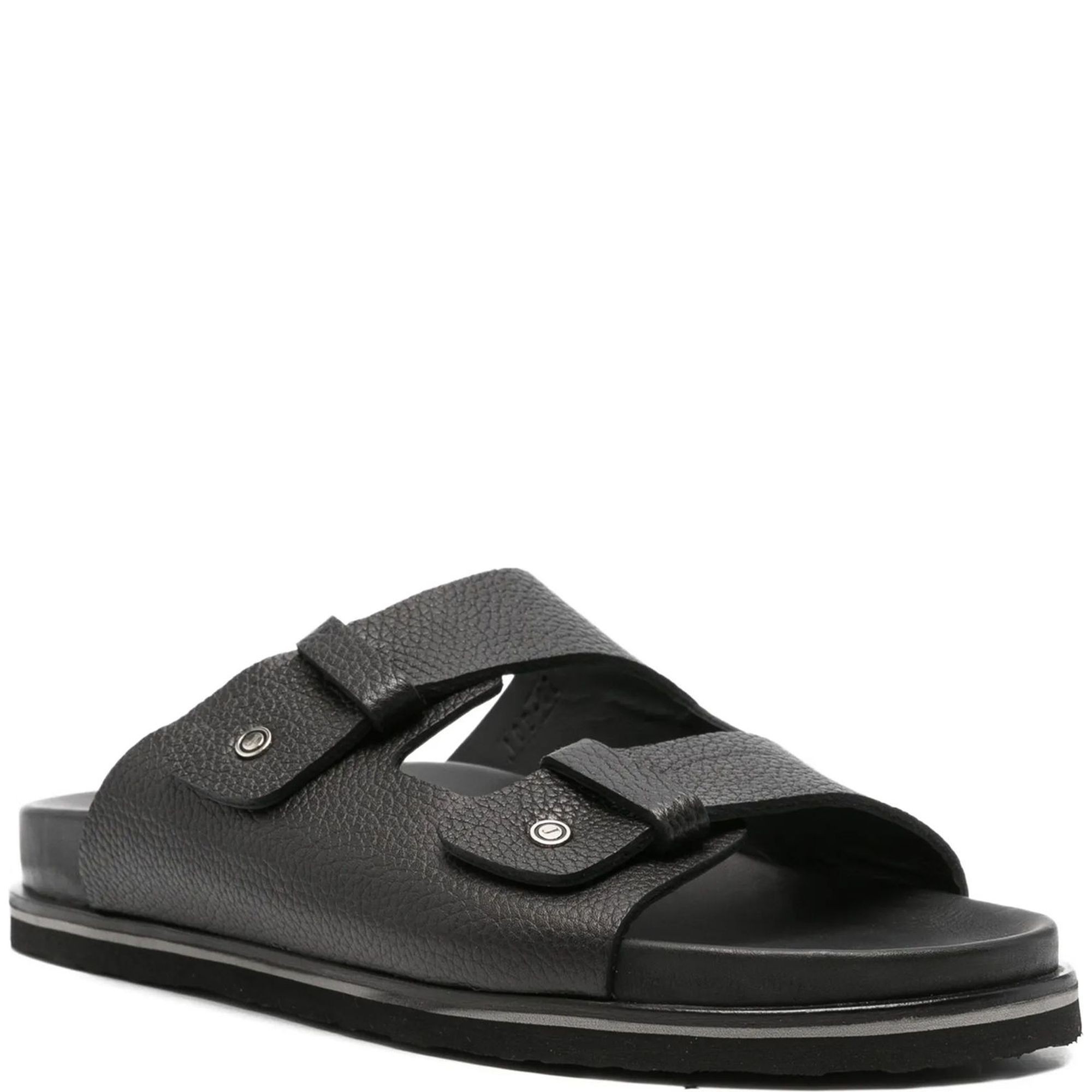 JOHN HARRISON Šlepetės vyrams, Juoda, Slippers 1