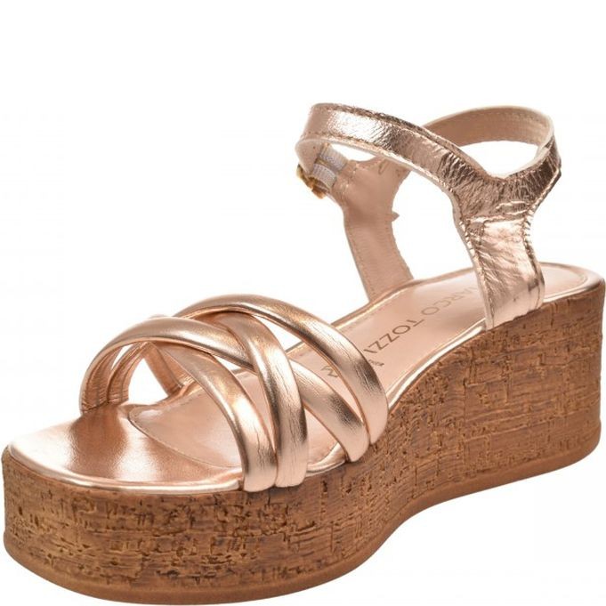 MARCO TOZZI Basutės moterims, Rožinė, SANDALS 4