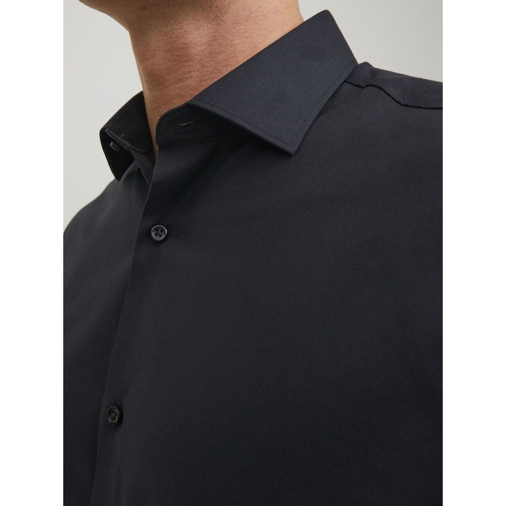 JACK & JONES Marškiniai vyrams, Juoda, JPRBLAPARKER SHIRT L/S 4
