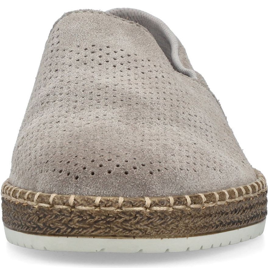 RIEKER Loaferiai vyrams, Pilka, Slipper 6