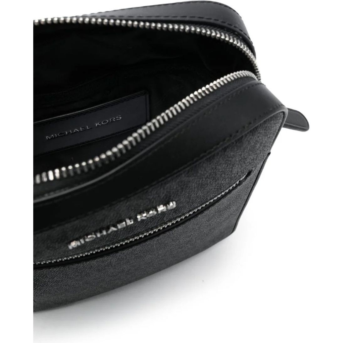 MICHAEL KORS Rankinė per petį vyrams, Juoda, Flight bag 4