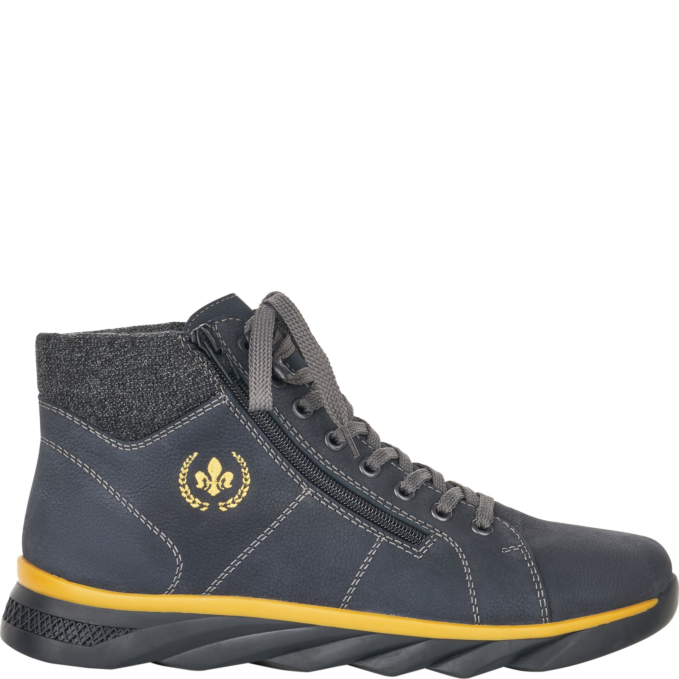 RIEKER Aulinukai vyrams, Mėlyna, BOOTIES POP 2