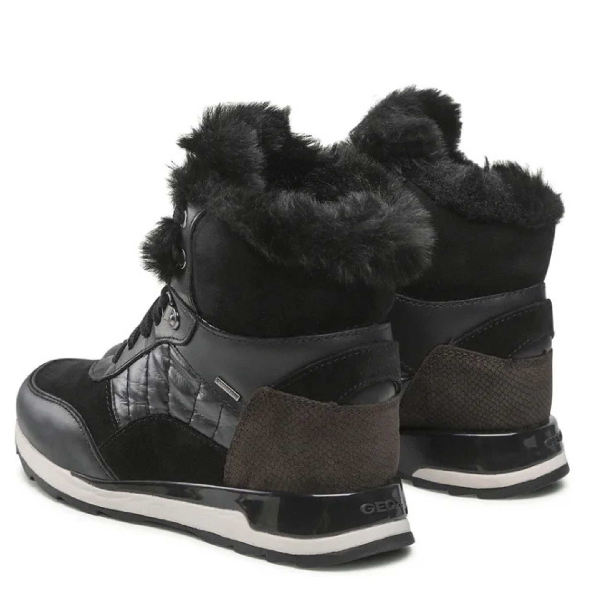 GEOX Aulinukai moterims, Juoda, NEANEKO ABX BOOTIES 3