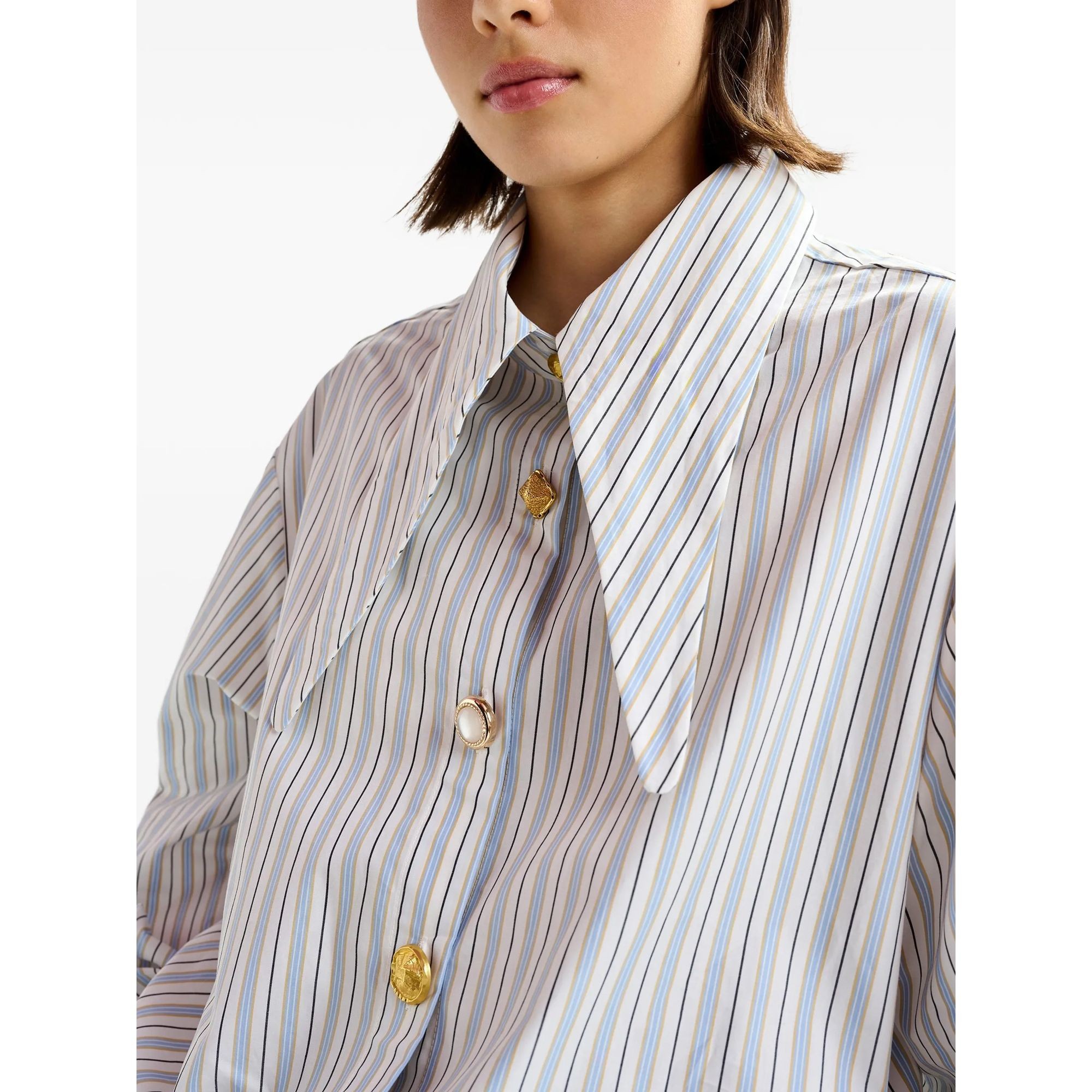 ESSENTIEL ANTWERP Marškiniai ilgomis rankovėmis moterims, Marga, 1 pointy collar shirt 5