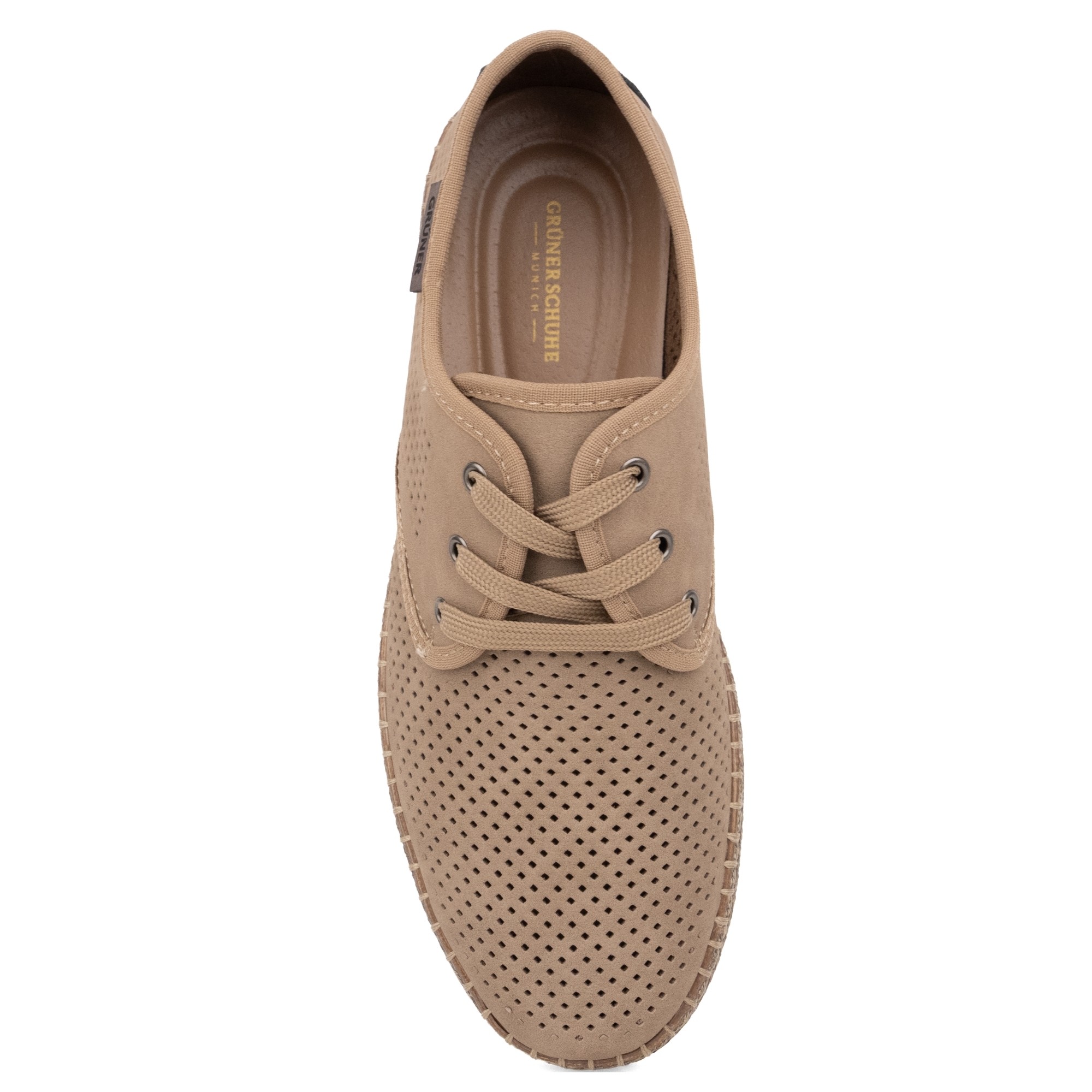 GRUNER SCHUHE Laisvalaikio bateliai vyrams, Ruda, Leisure 4