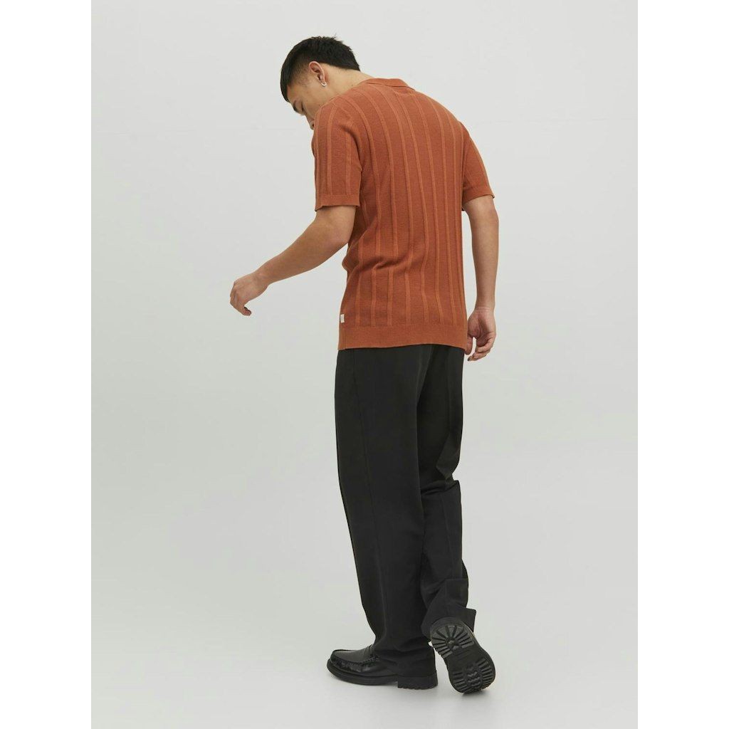 JACK & JONES Megztinis vyrams, Ruda, JPRBLUDEAN KNIT POLO 3