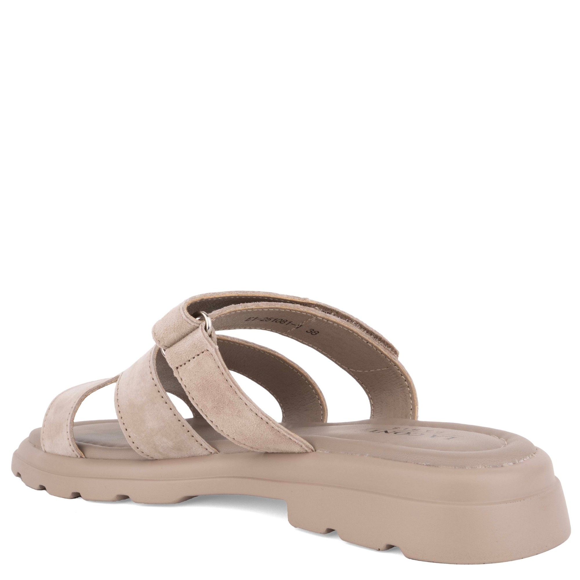 LA CONTE Šlepetės moterims, Smėlio, Slippers 3