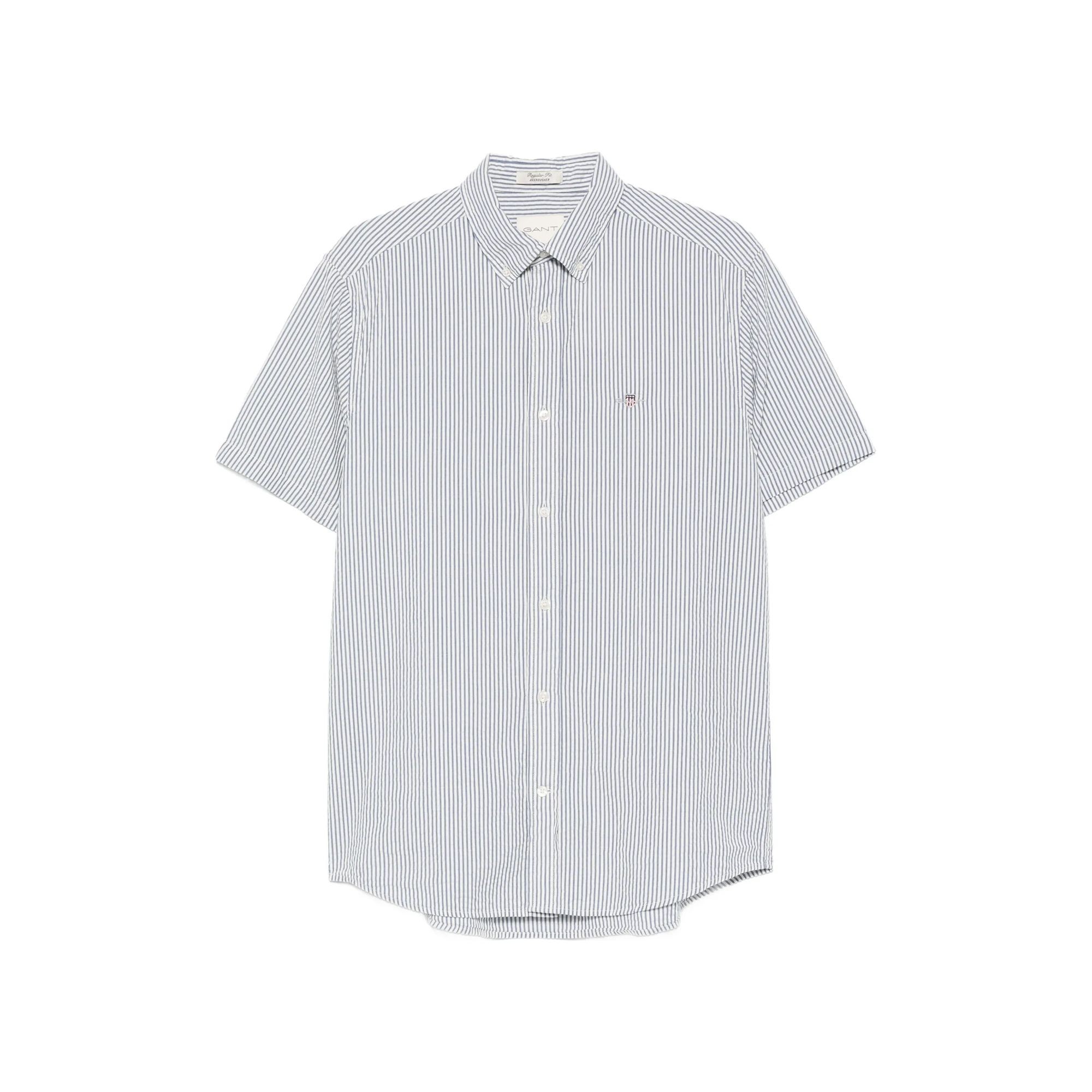 GANT Marškiniai trump. rankovėmis vyrams, Mėlyna, 3260038-442 Shirts lon 1