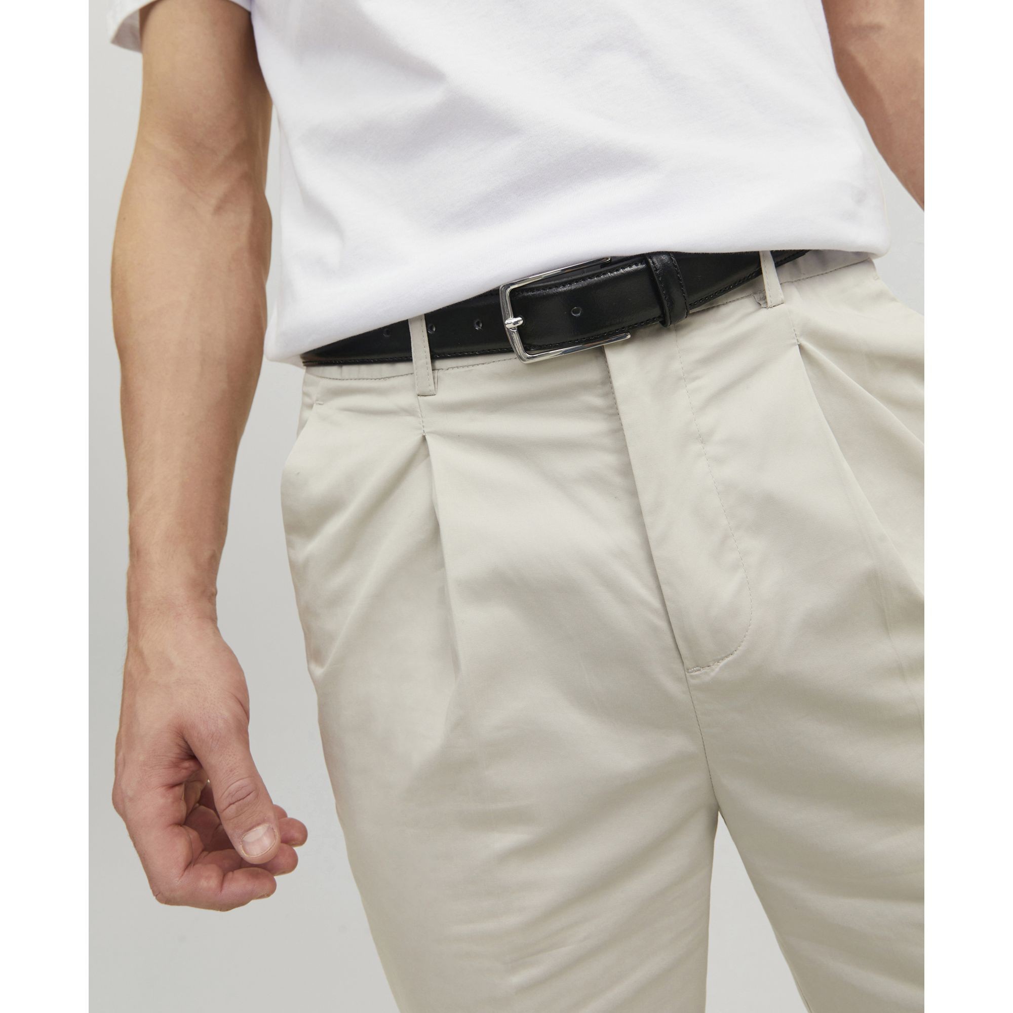 JACK & JONES Diržas vyrams, Juoda, Christopher belt noos 3