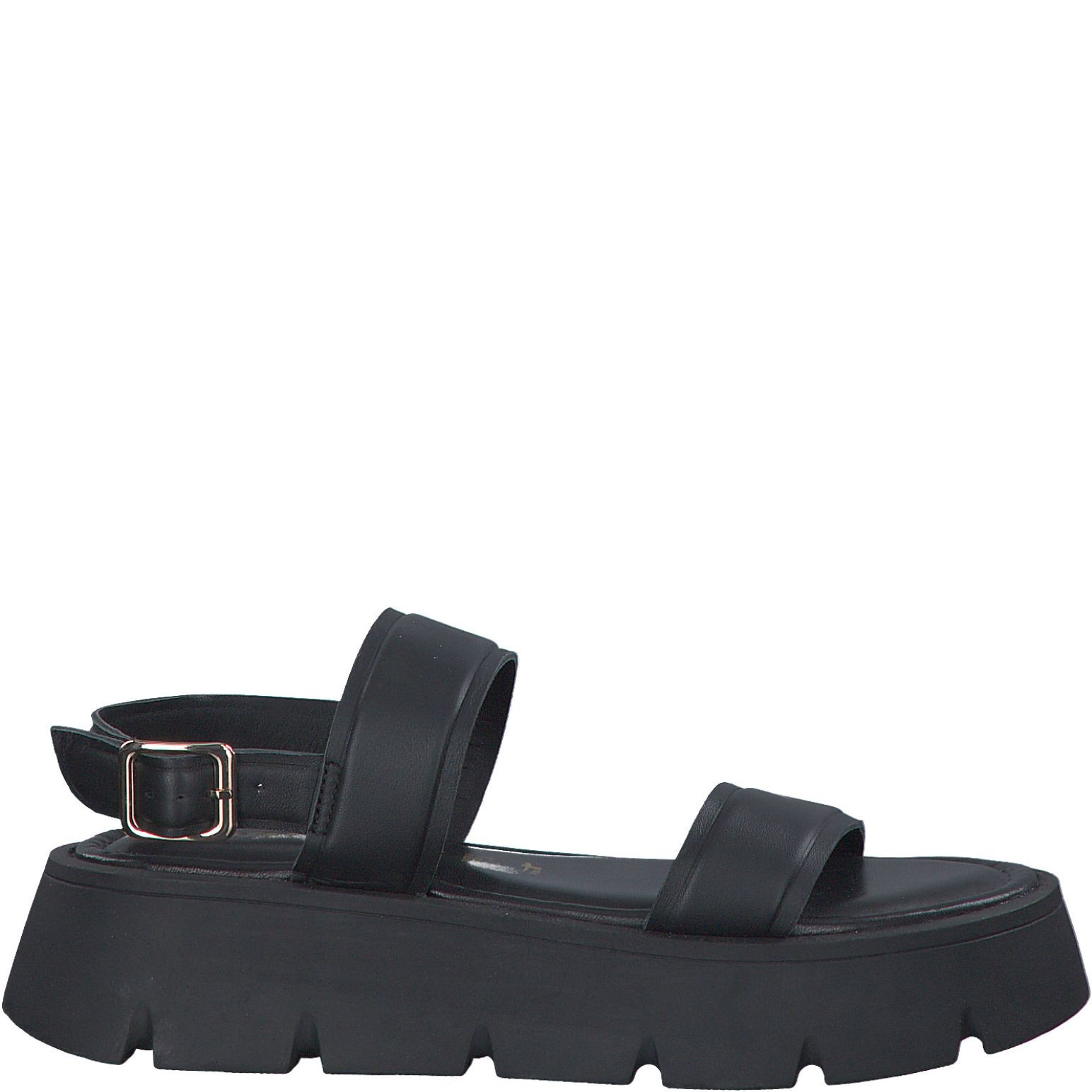 TAMARIS Basutės moterims, Juoda, SANDALS 2