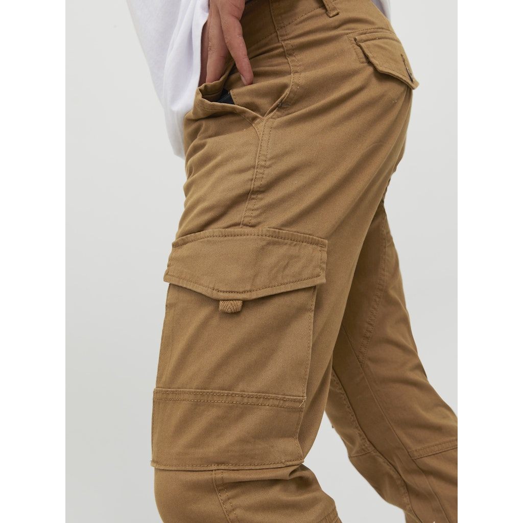 JACK & JONES Kelnės vyrams, Ruda, JPSTPAUL JJFLAKE CAR 5