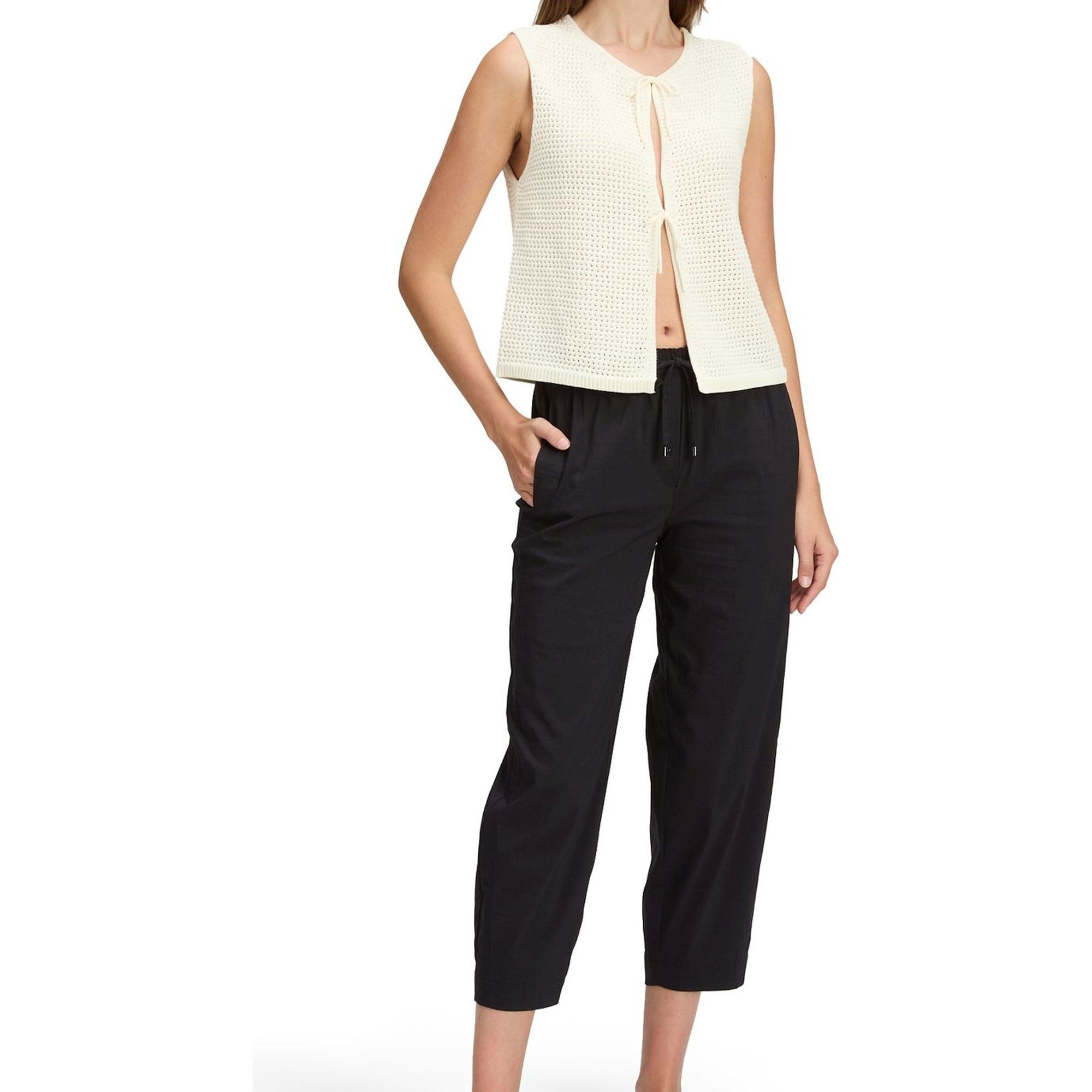 BETTY & CO Kelnės moterims, Juoda, Pants 6699/3031 4