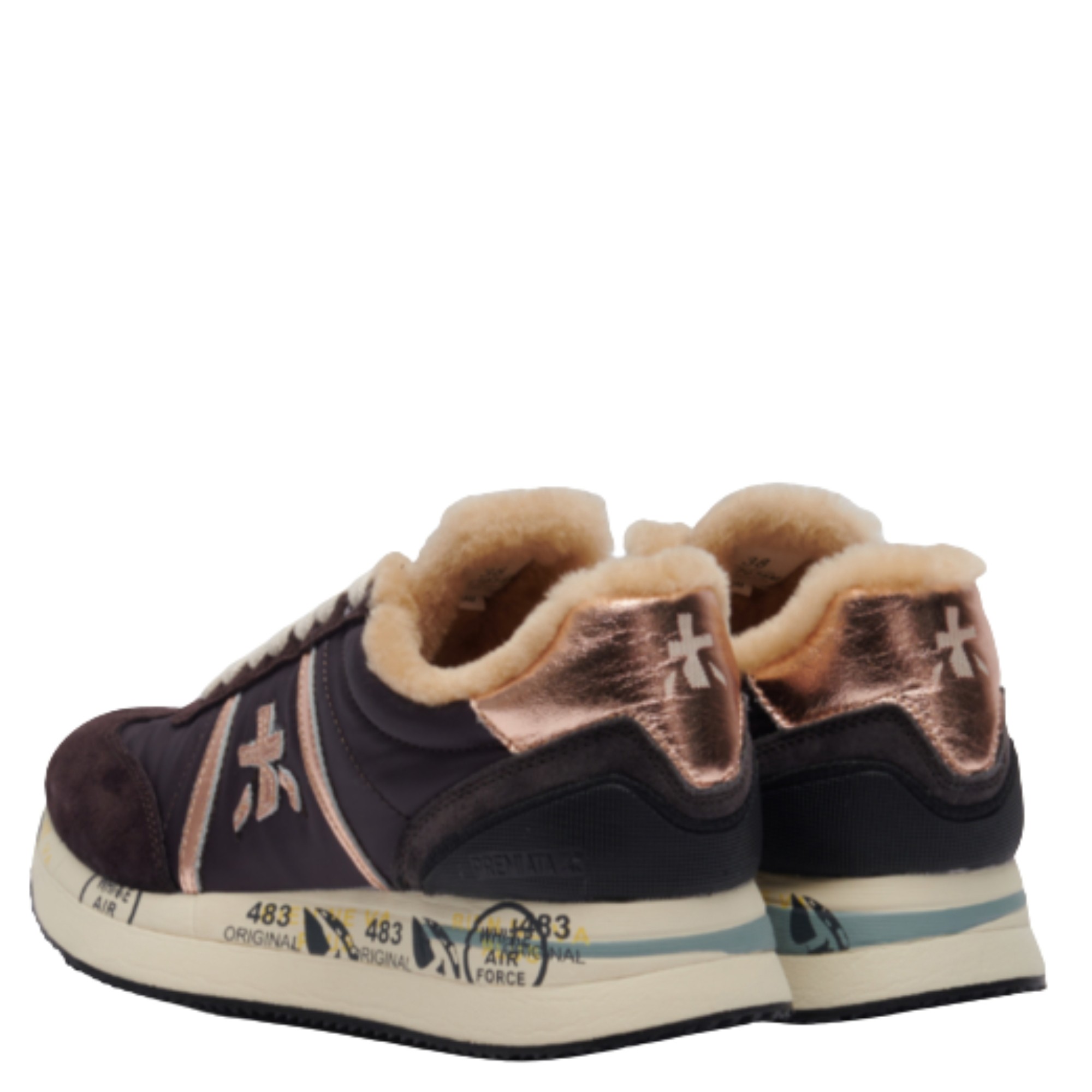 PREMIATA Laisvalaikio bateliai moterims, Ruda, Sneakers 3