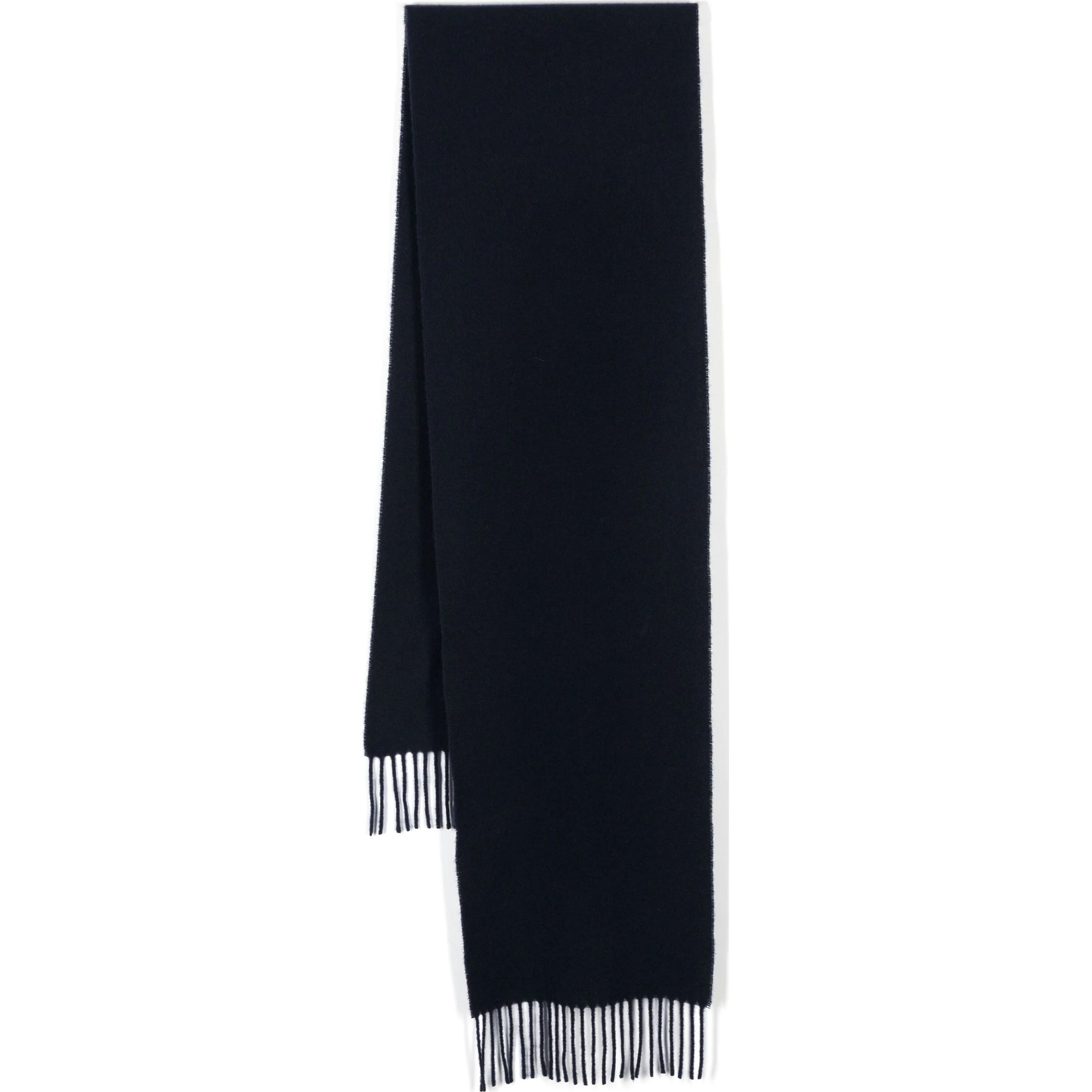 J.LINDEBERG Šalikas vyrams, Mėlyna, Champ solid wool scarf 1