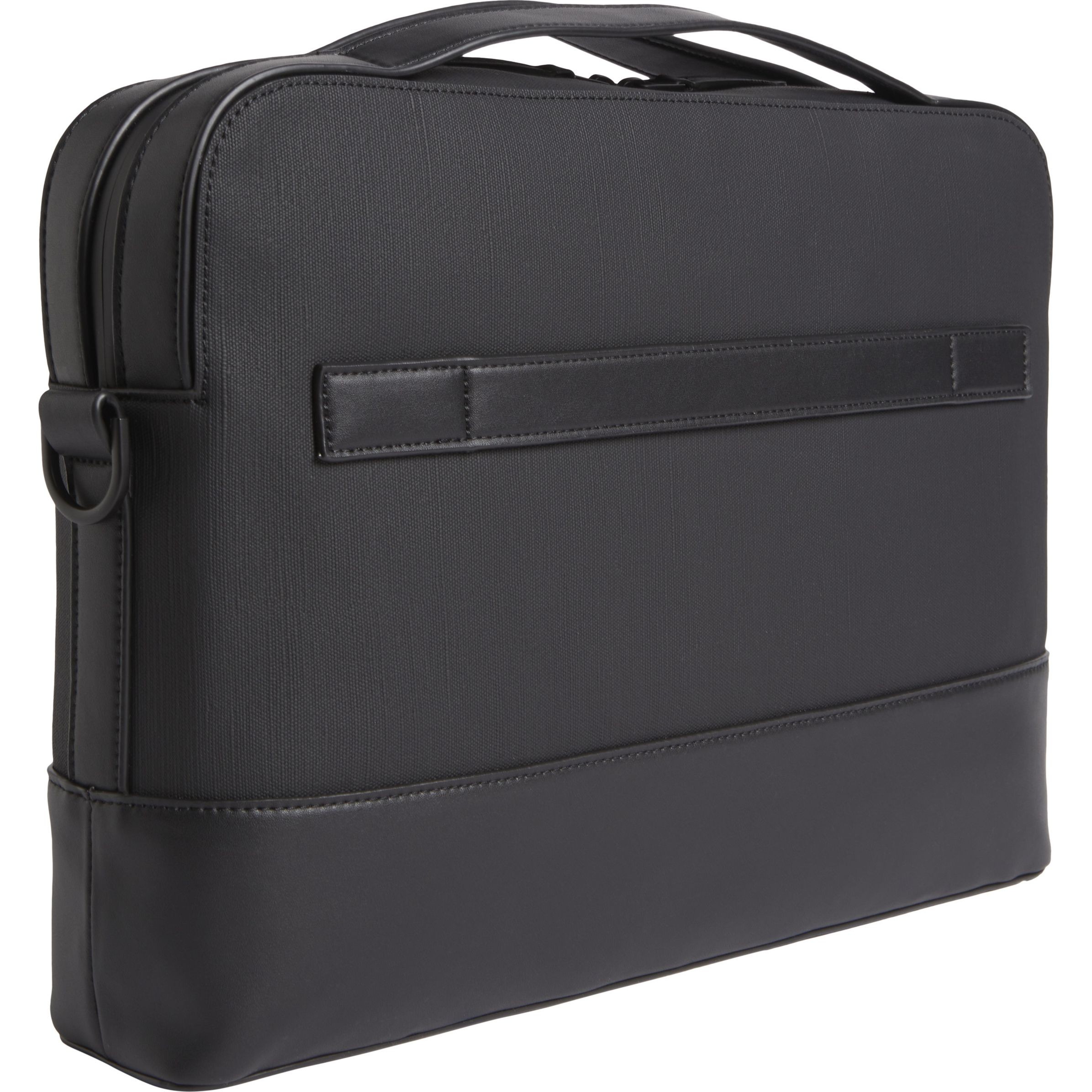 CALVIN KLEIN Dėklas kompiuteriui vyrams, Juoda, Tech sensual laptop bag 2